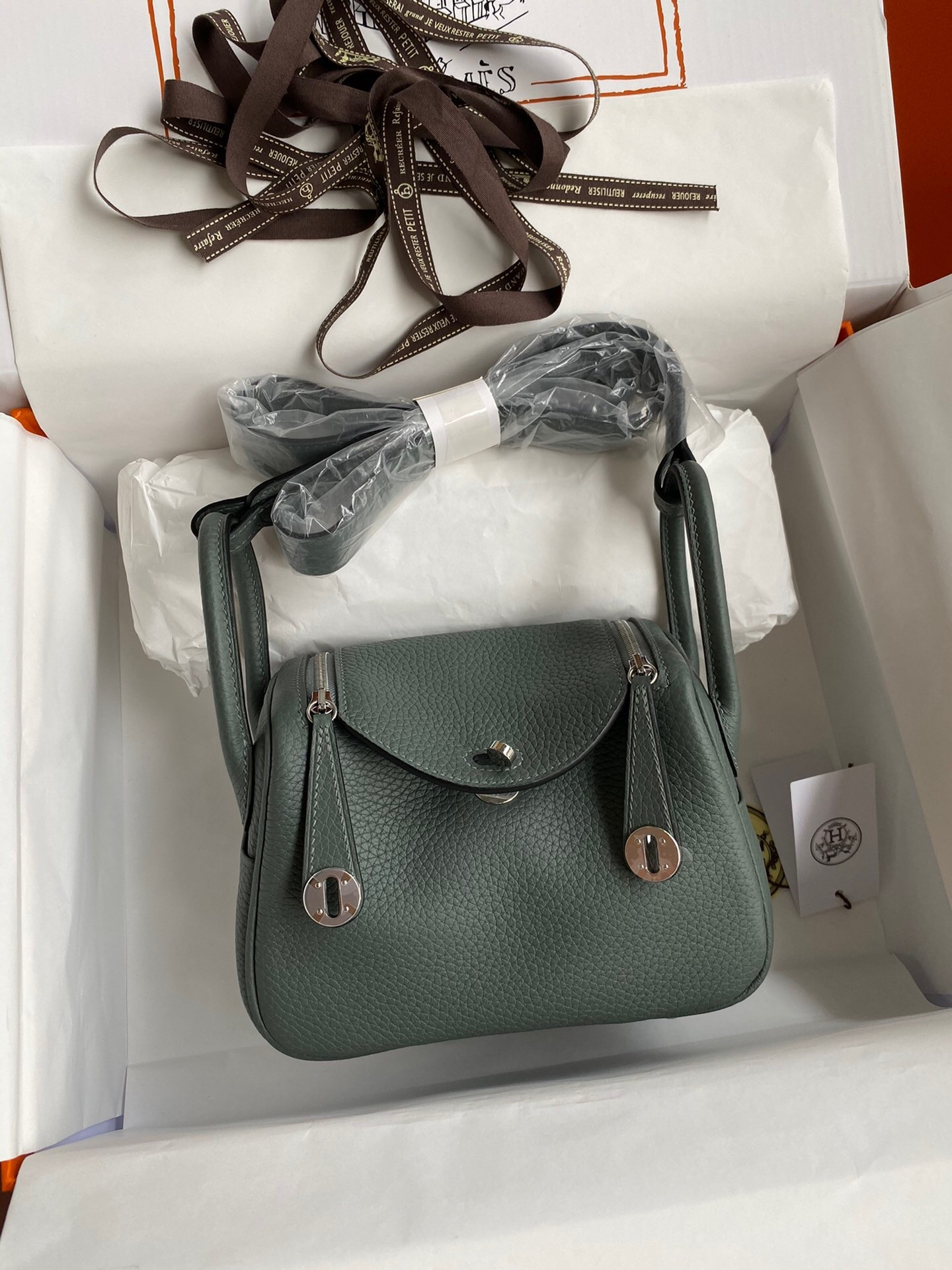 H**mes Mini lindy 19cm