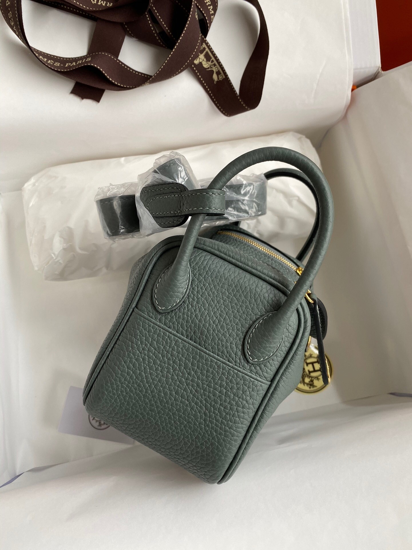 H**mes Mini lindy 19cm