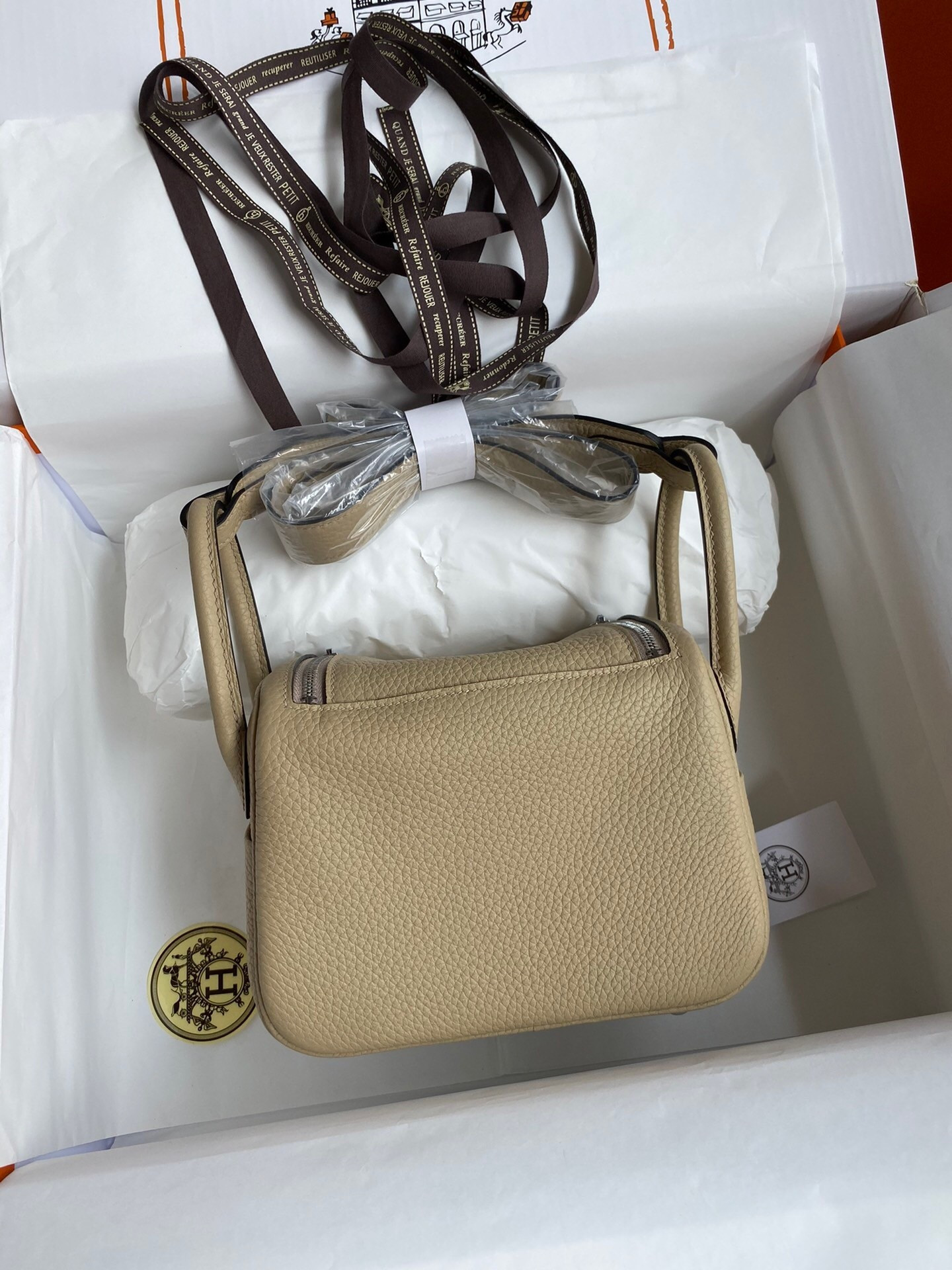 H**mes Mini lindy 19cm