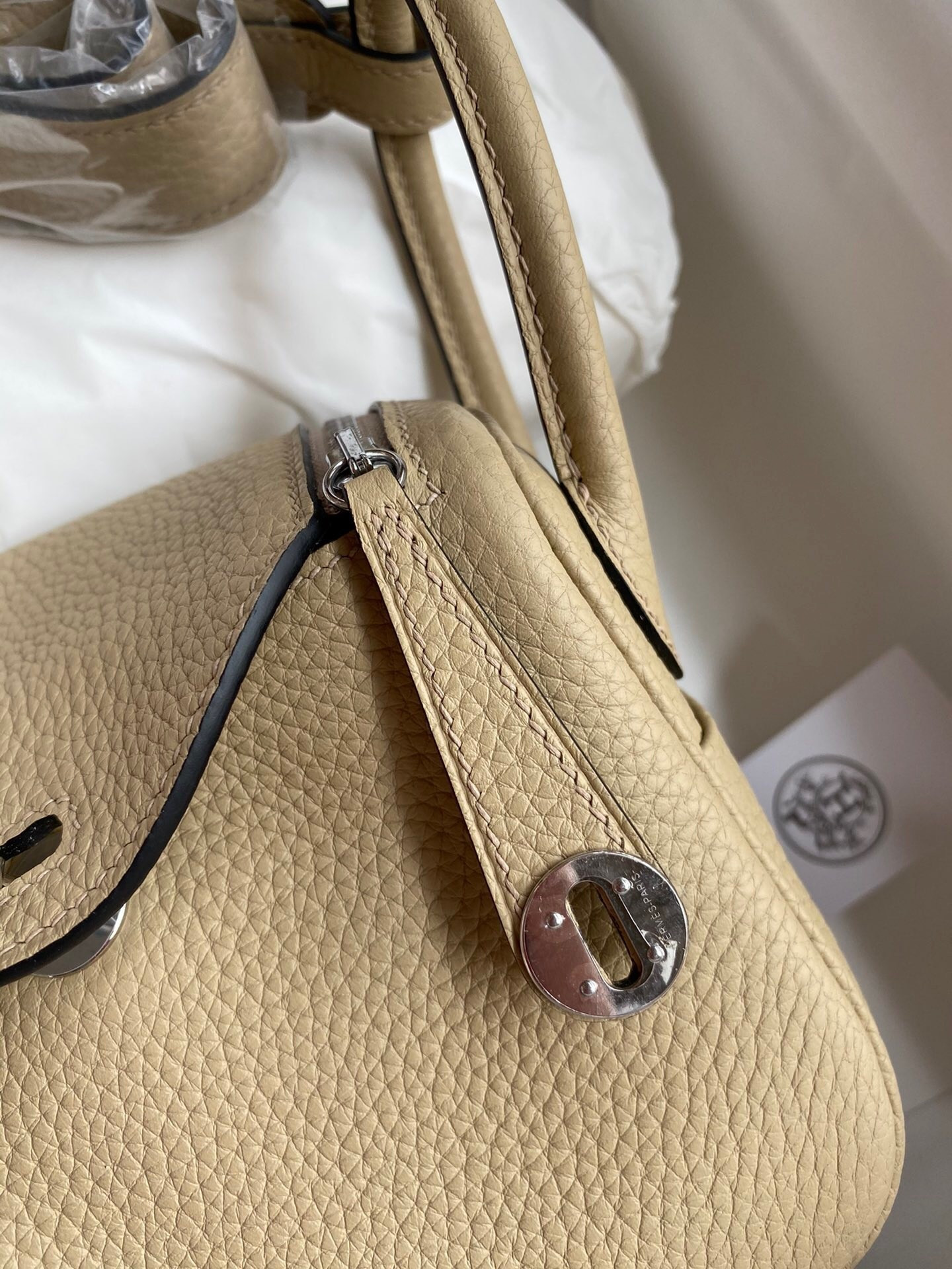 H**mes Mini lindy 19cm