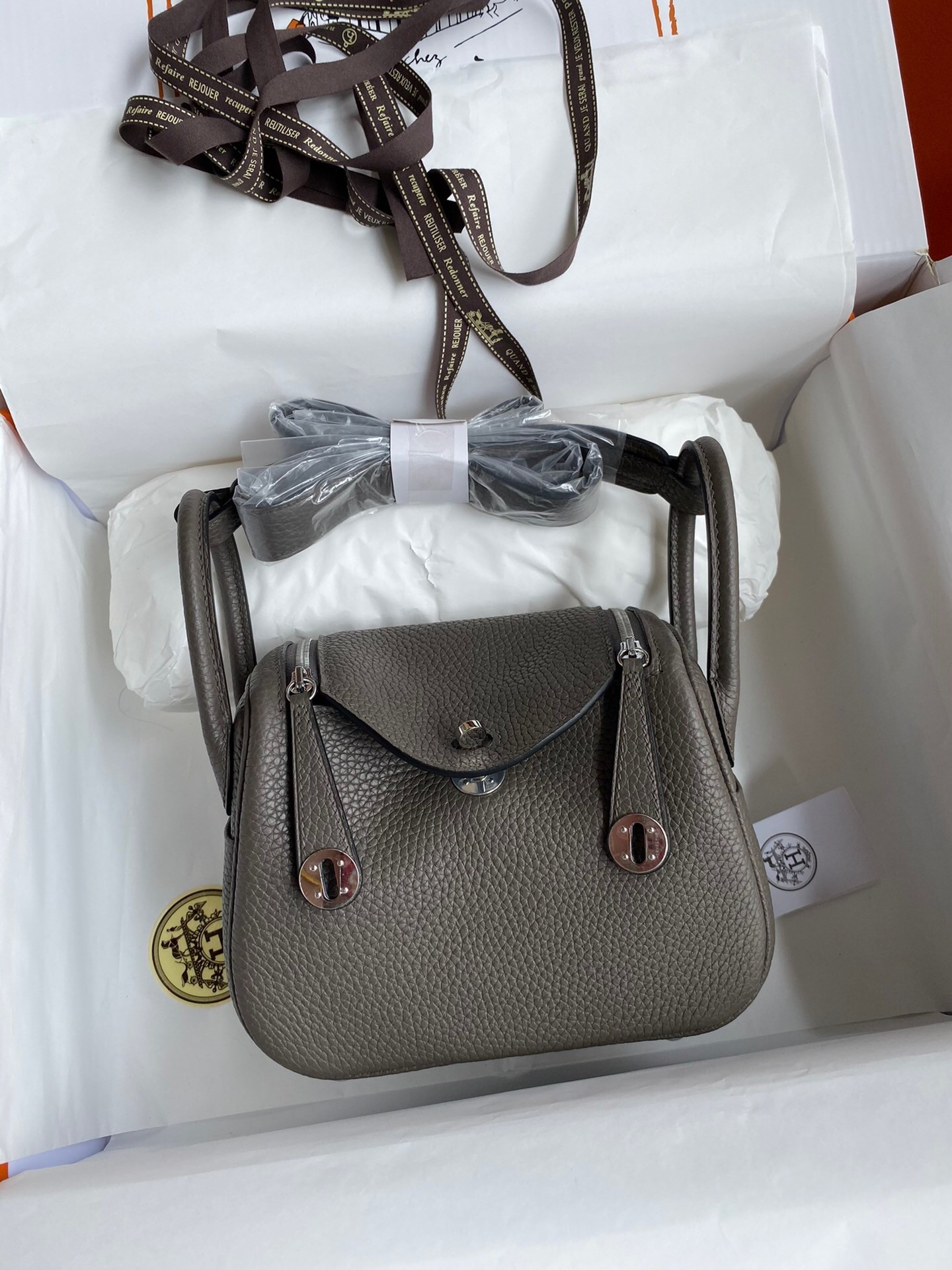 H**mes Mini lindy 19cm
