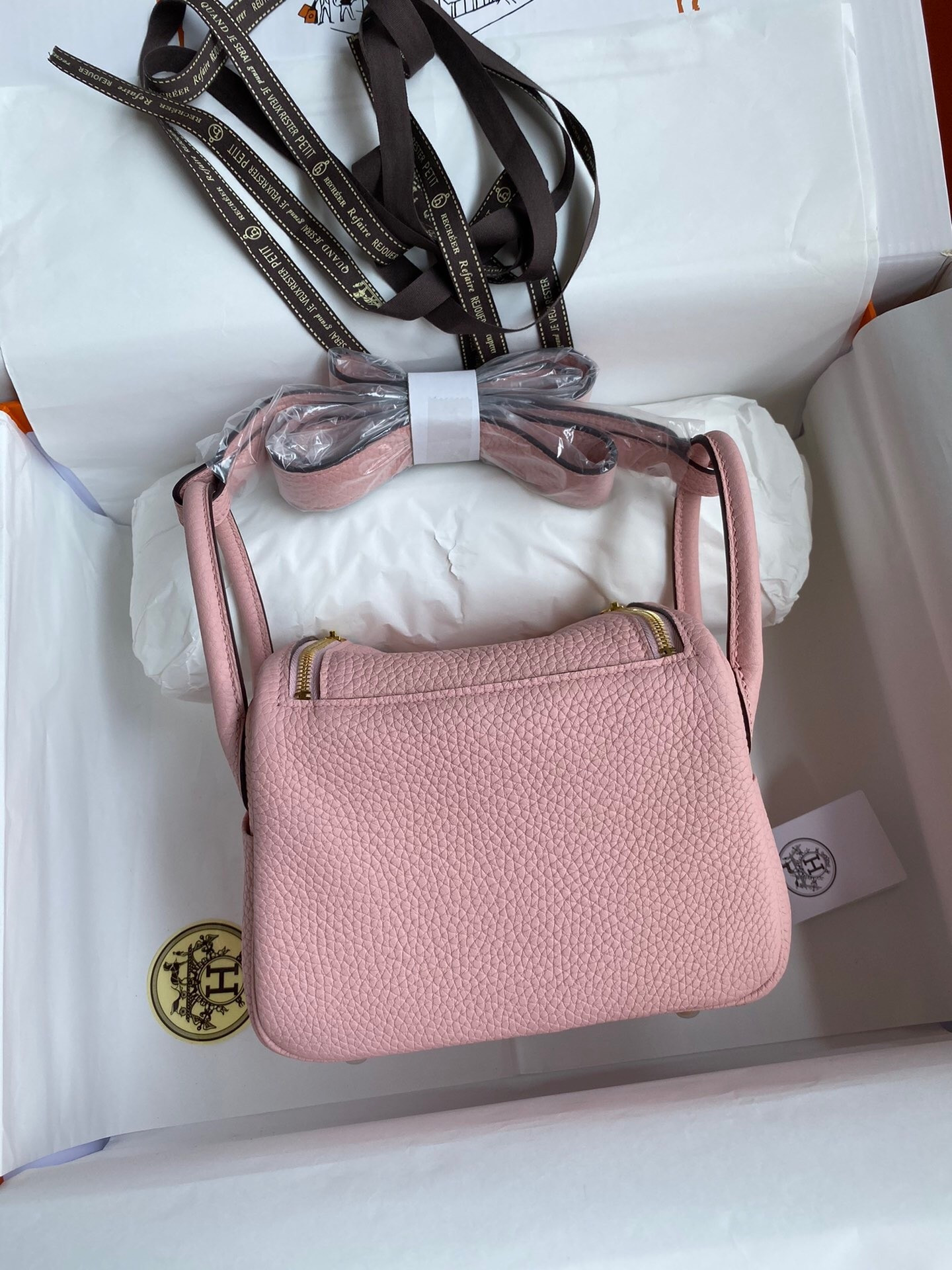 H**mes Mini lindy 19cm