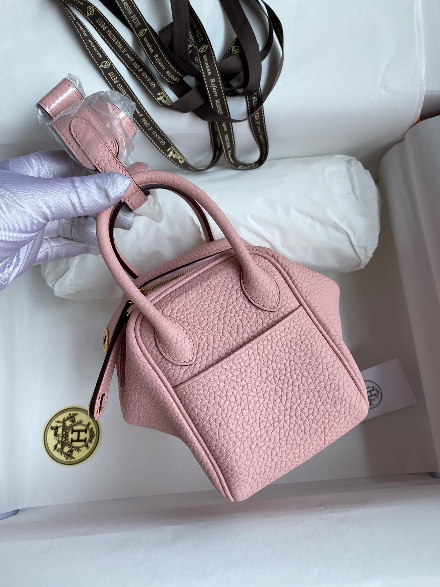 H**mes Mini lindy 19cm
