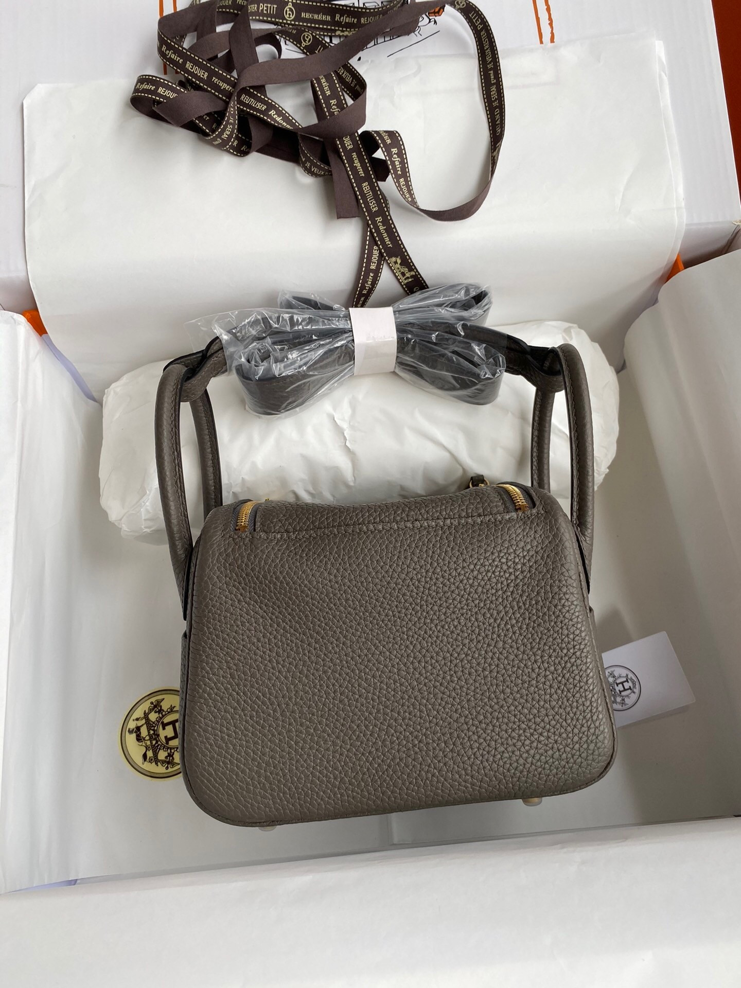 H**mes Mini lindy 19cm
