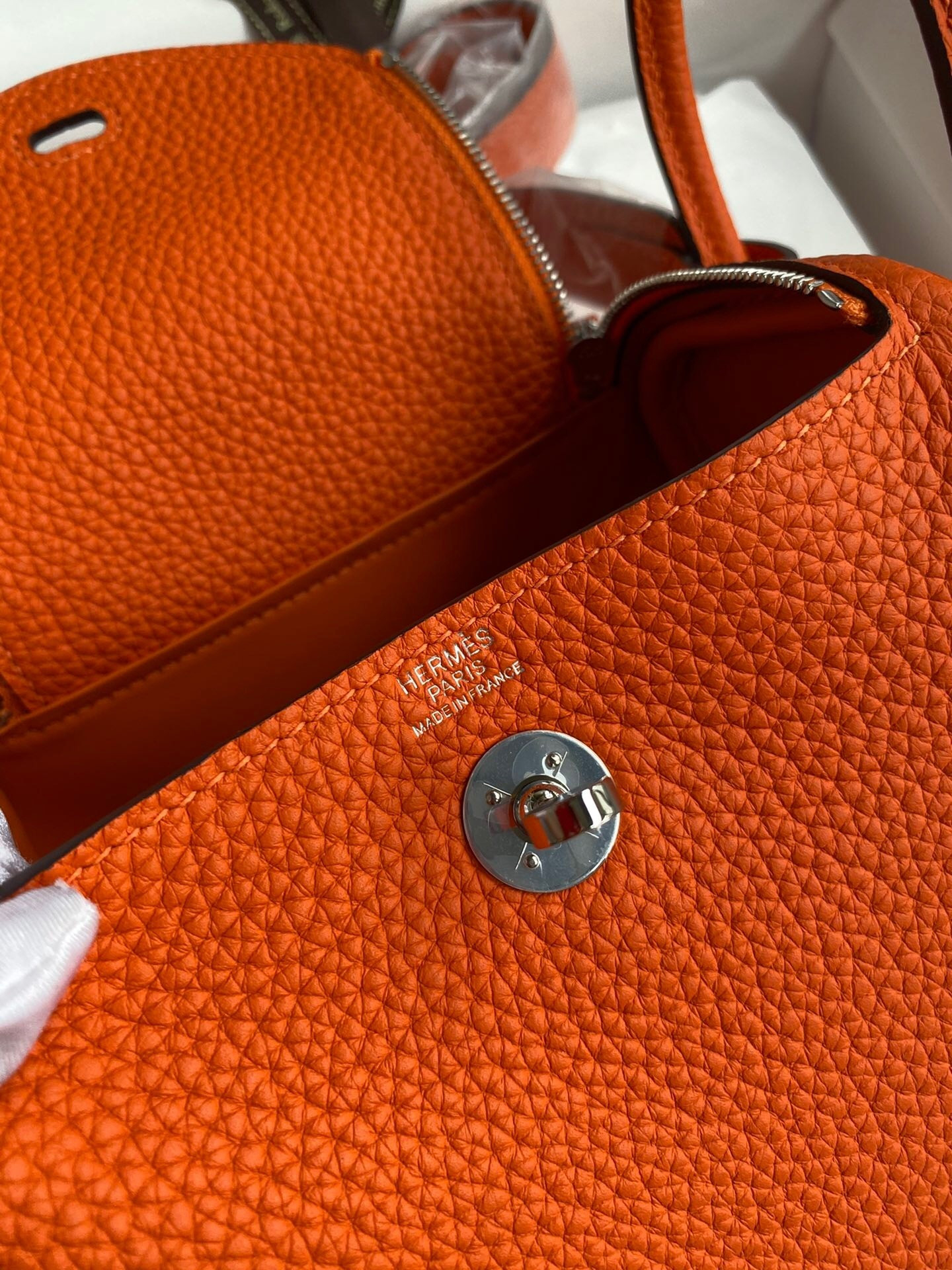 H**mes Mini lindy 19cm