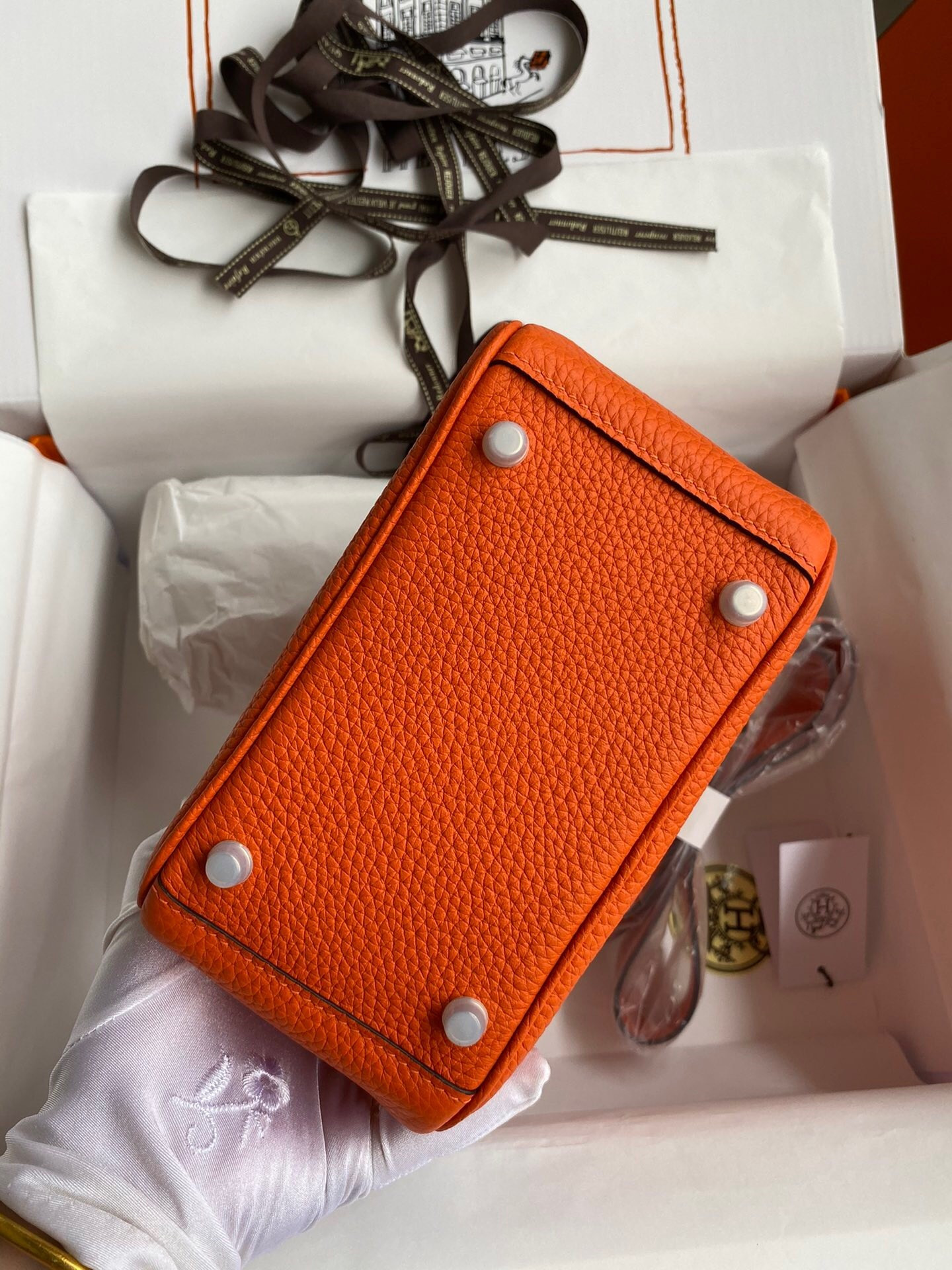 H**mes Mini lindy 19cm