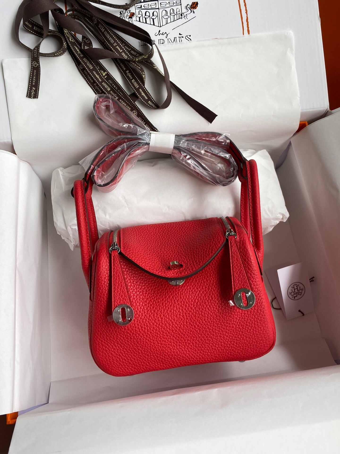 H**mes Mini lindy 19cm