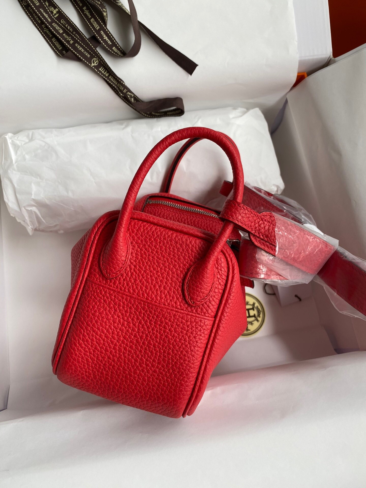 H**mes Mini lindy 19cm