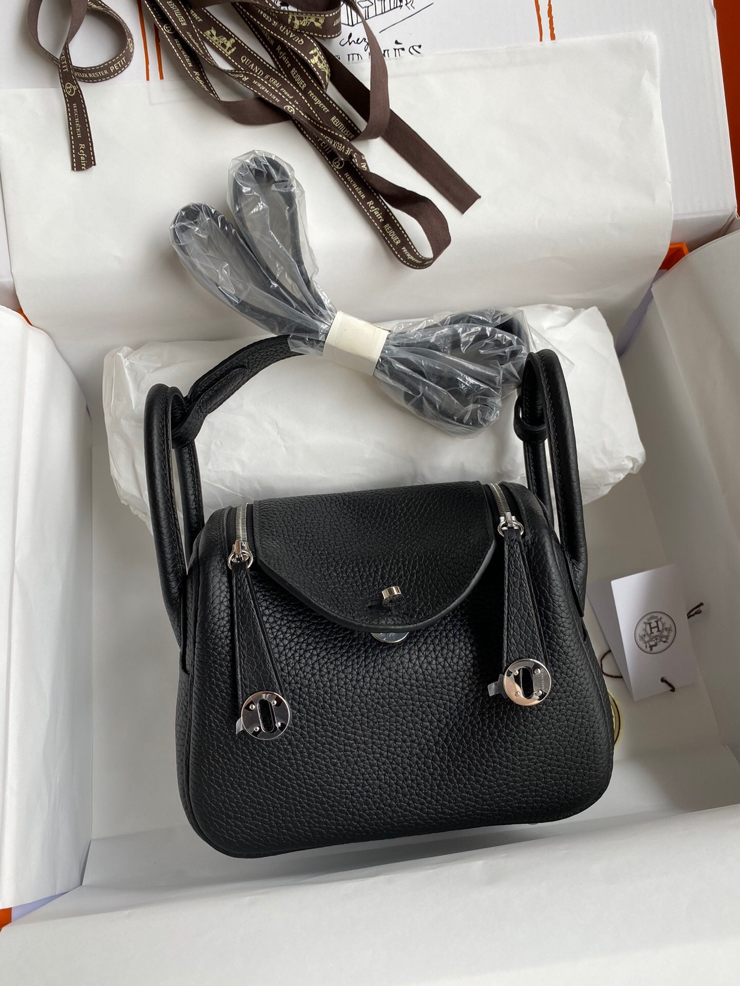 H**mes Mini lindy 19cm