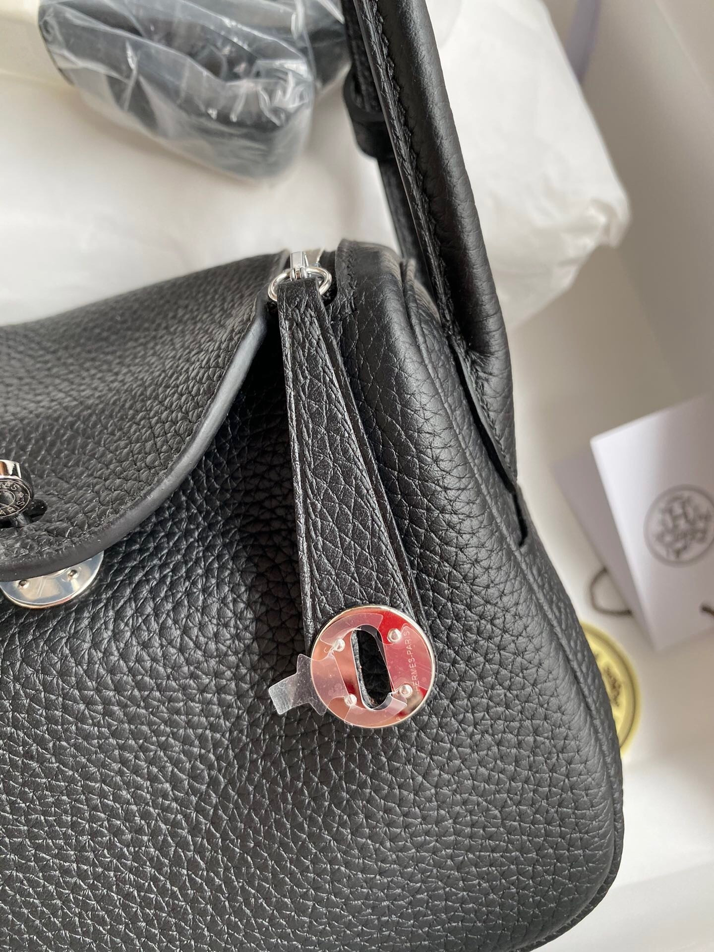 H**mes Mini lindy 19cm