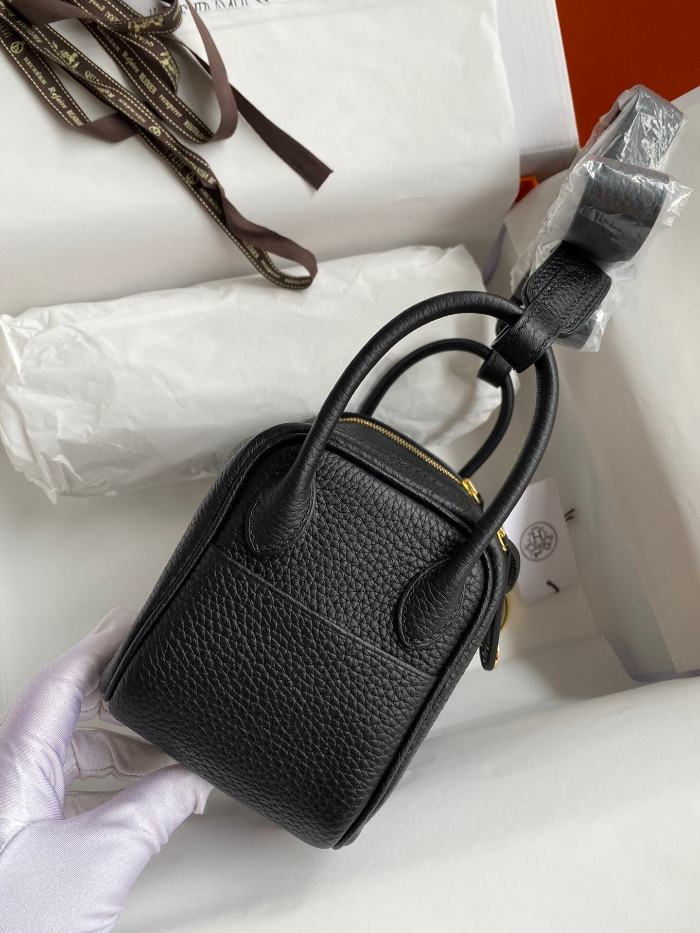 H**mes Mini lindy 19cm