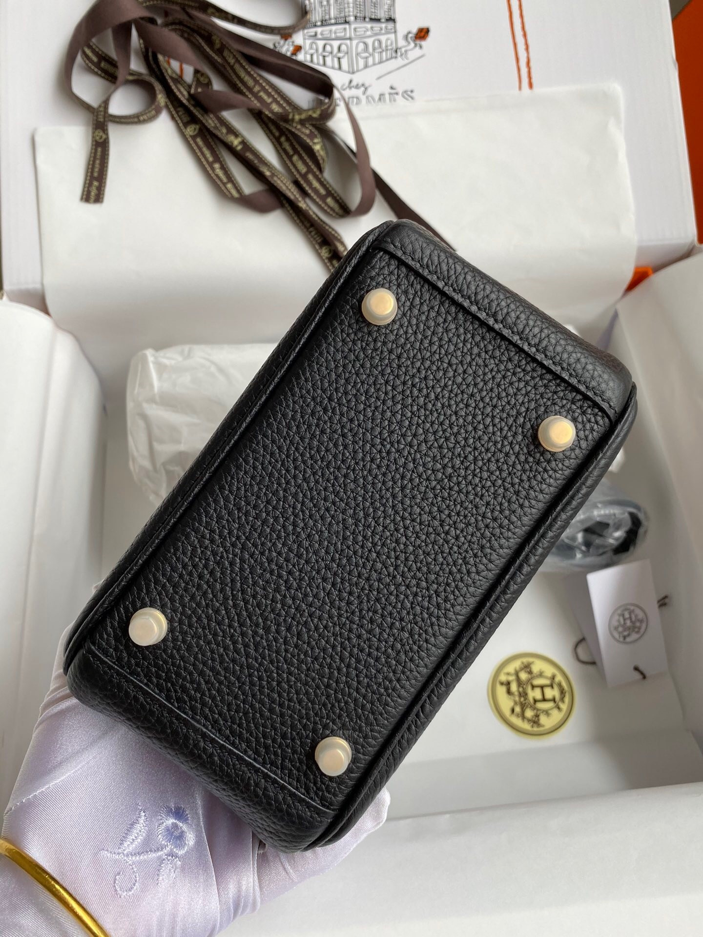 H**mes Mini lindy 19cm