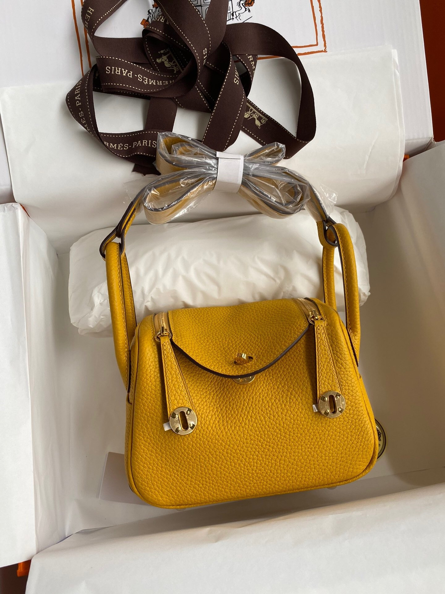 H**mes Mini lindy 19cm