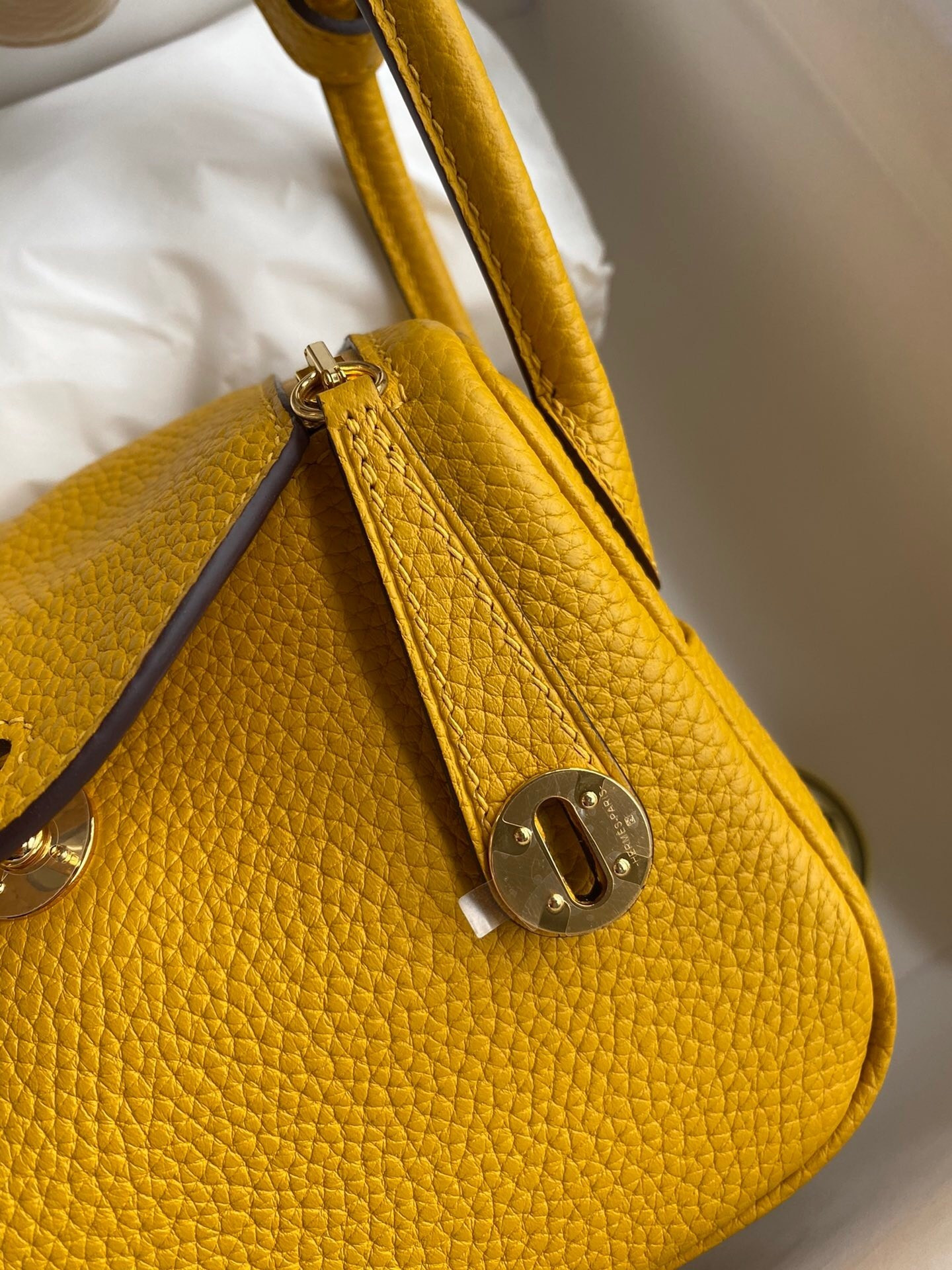 H**mes Mini lindy 19cm