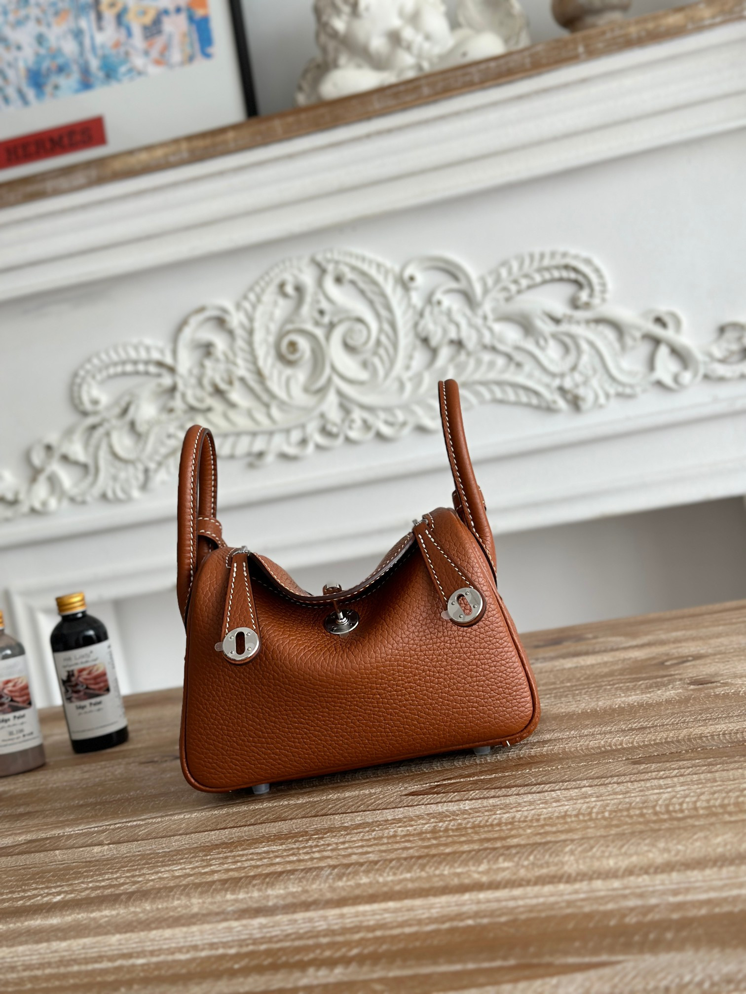 H**mes Mini lindy 19cm
