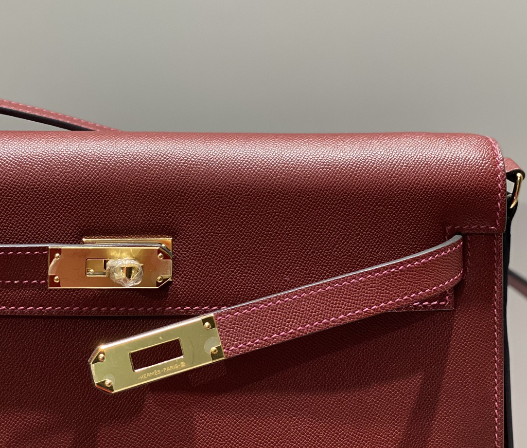 Hermès Kelly Elan Epsom16x27.8x4cm