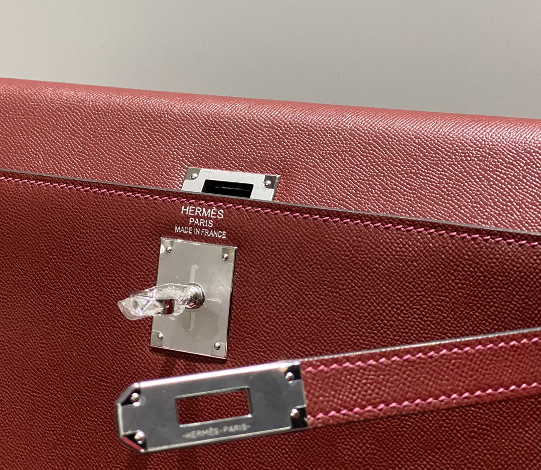 Hermès Kelly Elan Epsom16x27.8x4cm