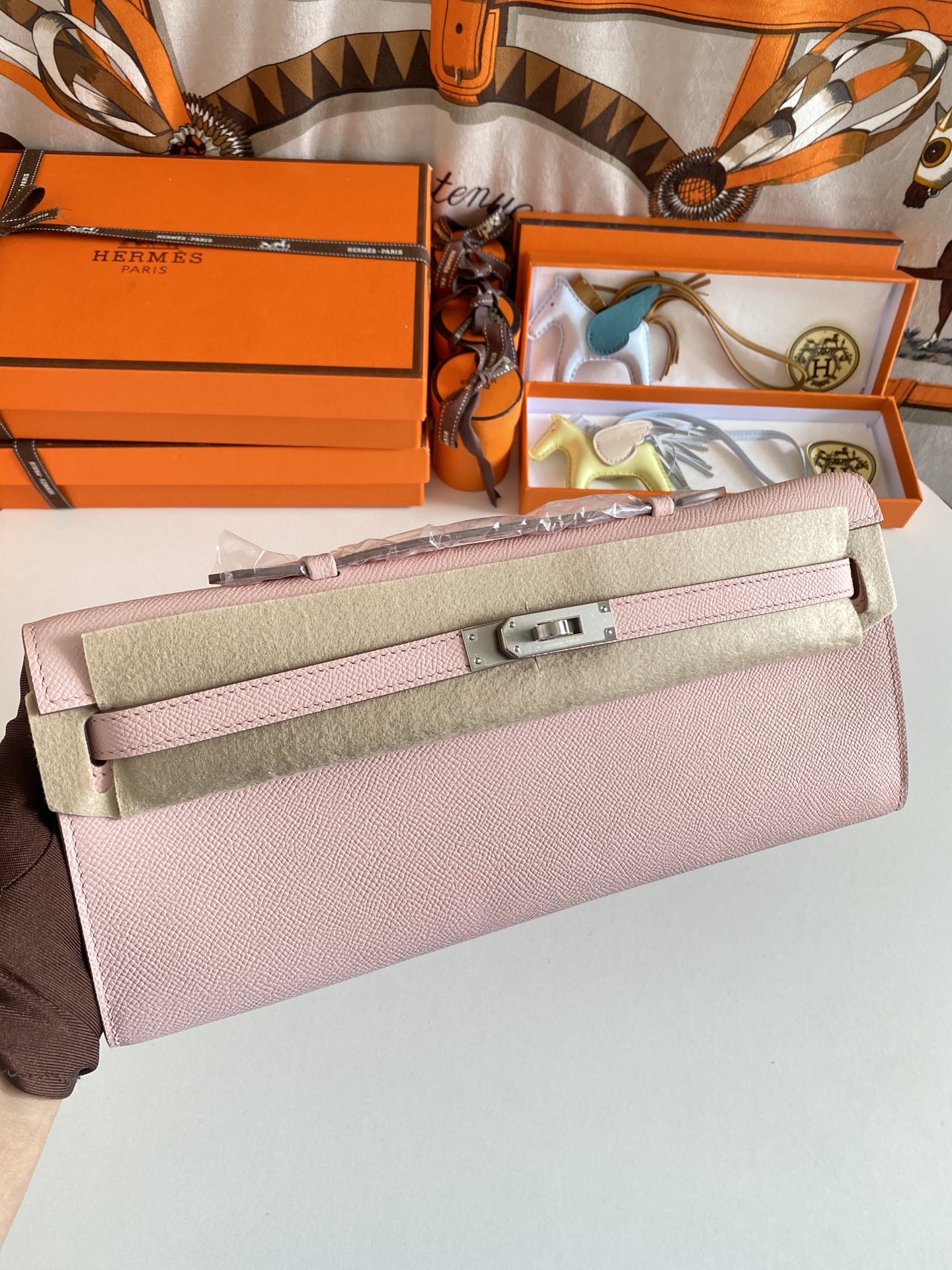 H**mes Kelly Cut 31cm Epsom Leather