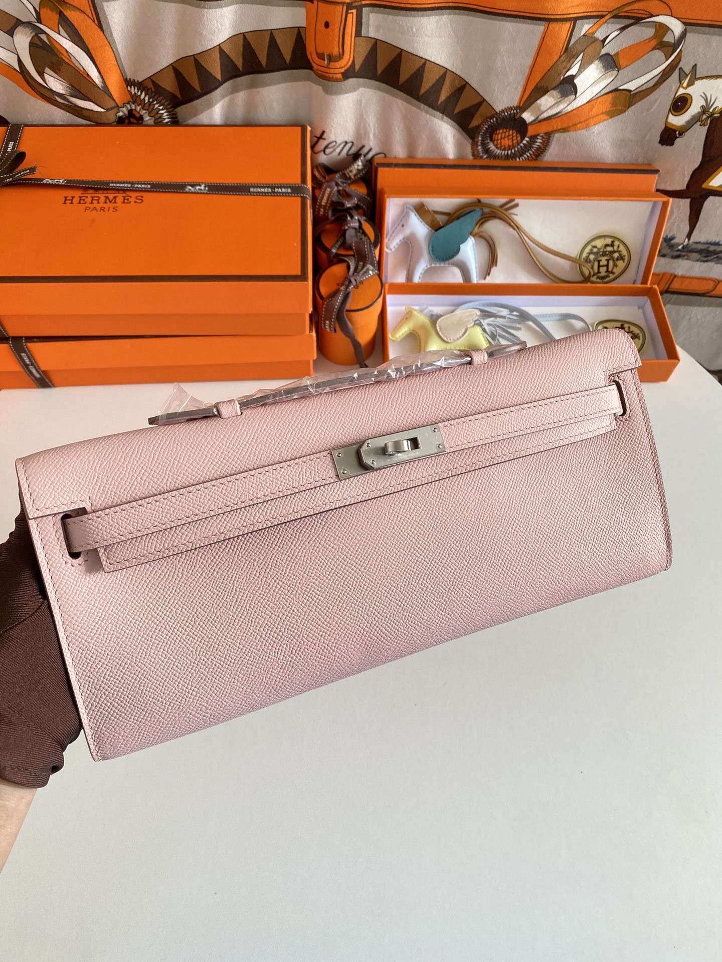 H**mes Kelly Cut 31cm Epsom Leather