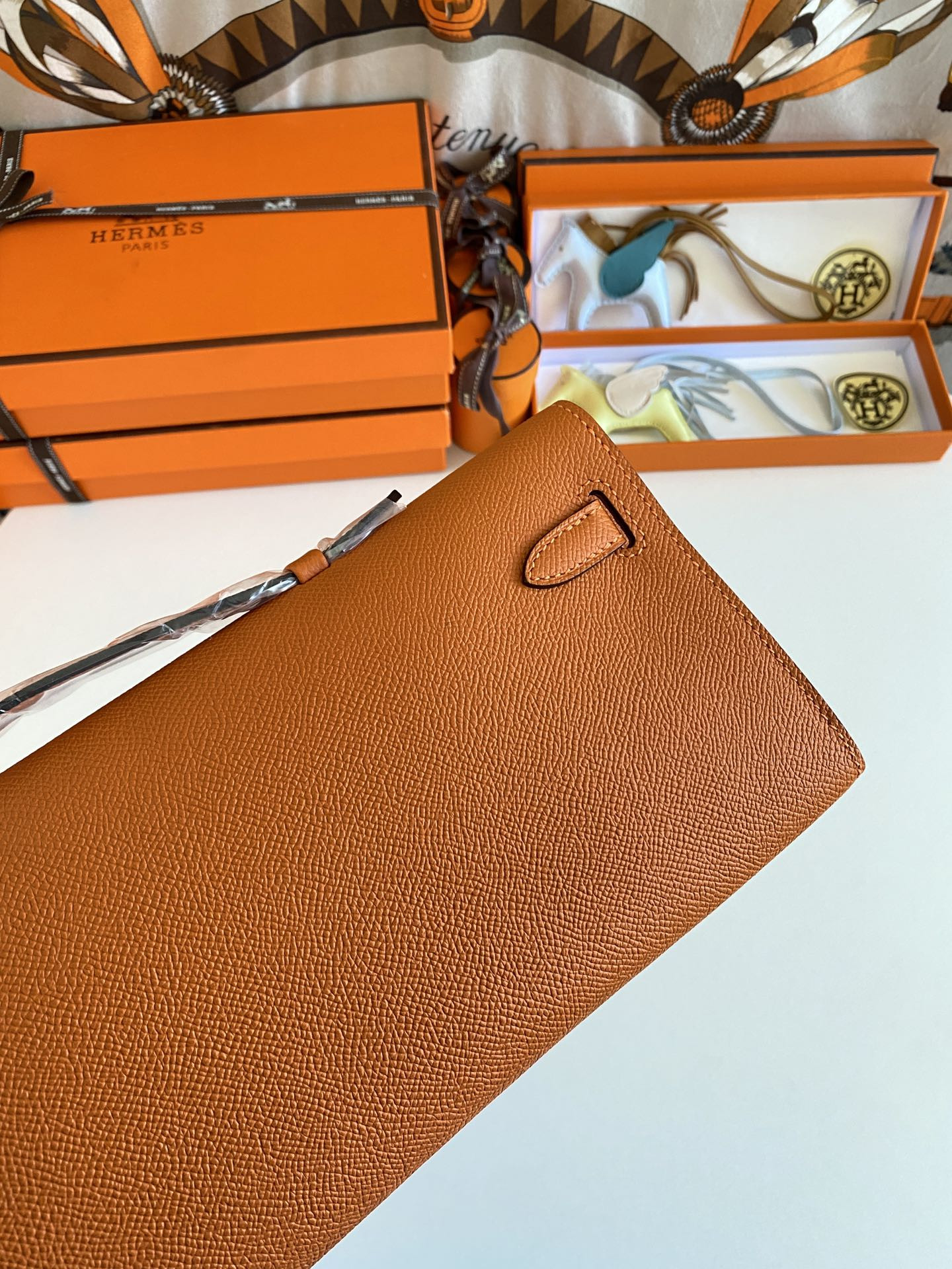 H**mes Kelly Cut 31cm Epsom Leather
