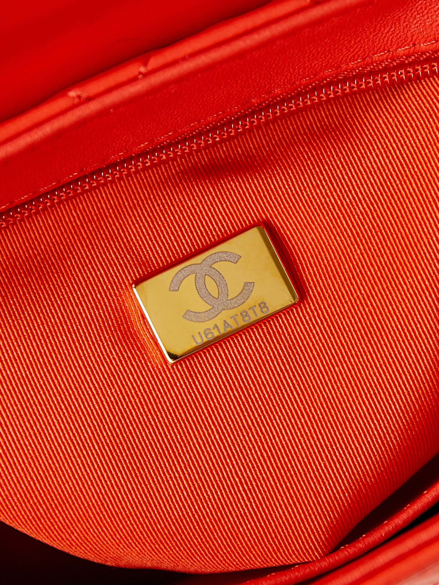 Ch*el 23K Kelly 19x13x7cm