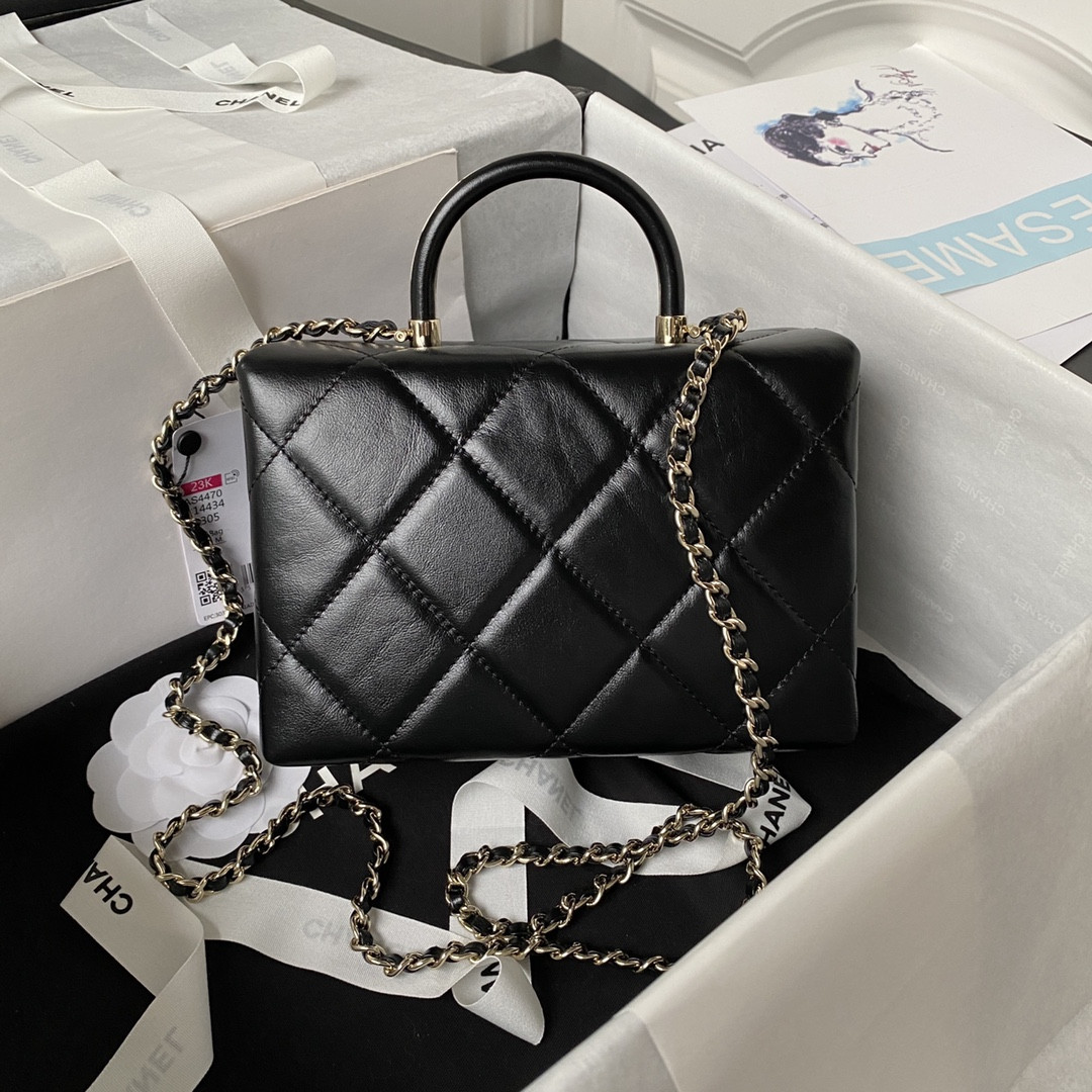Ch*el 23K WALLET ON CHAIN Handbag 13.5×19×8cm