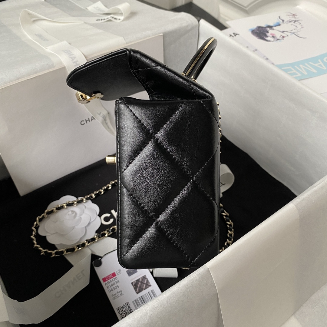 Ch*el 23K WALLET ON CHAIN Handbag 13.5×19×8cm