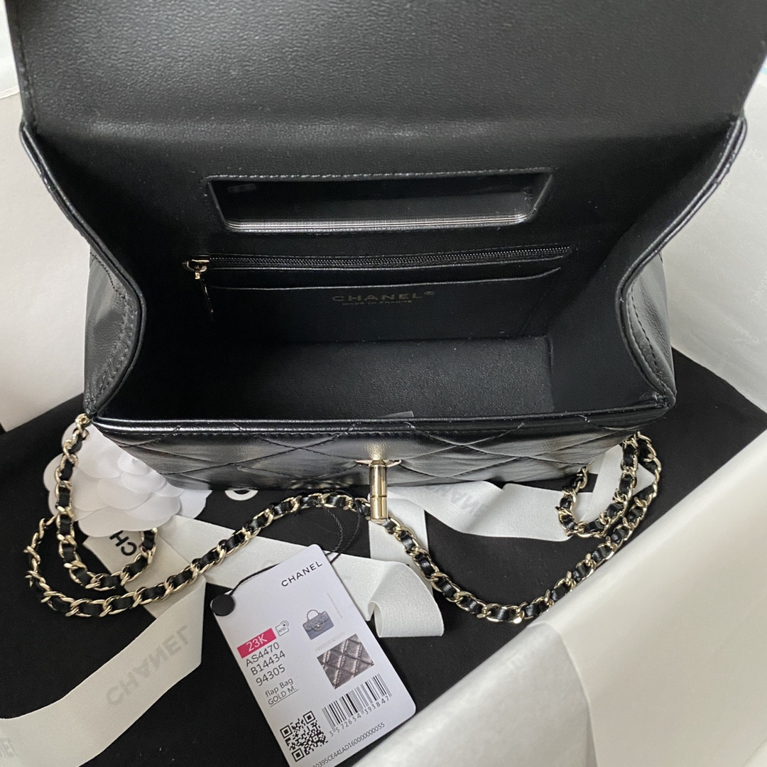 Ch*el 23K WALLET ON CHAIN Handbag 13.5×19×8cm