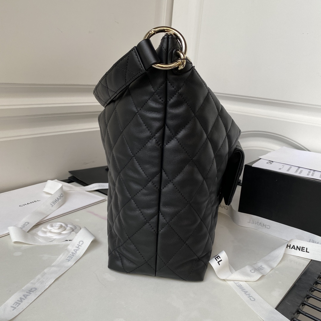 Ch*el Hobo Handbag 37×29.5×13cm