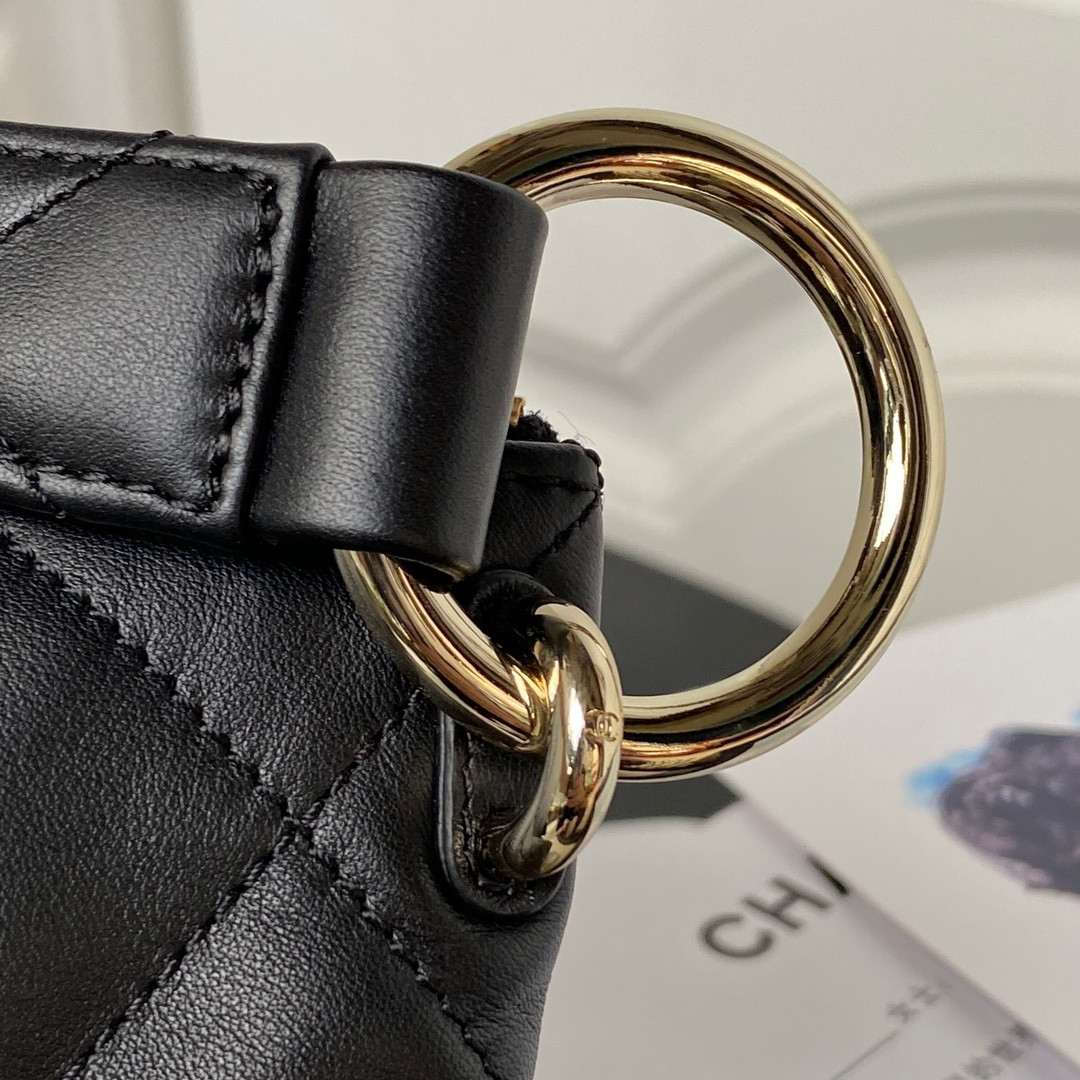 Ch*el Hobo Handbag 28×22.5×13cm