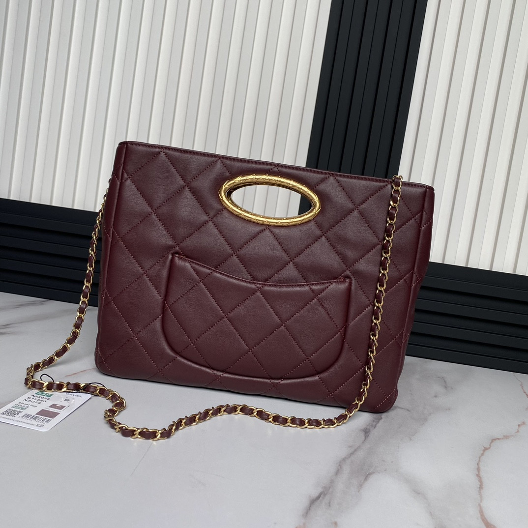 Ch*el 24B Evening Bag 24×34×8cm