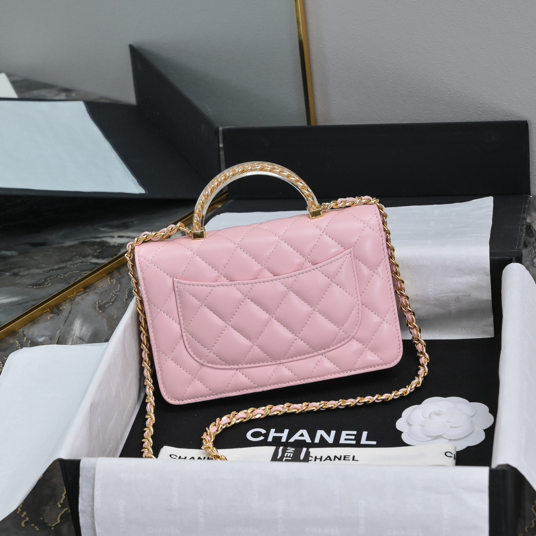 Ch*el Clutch With Chain 19cm