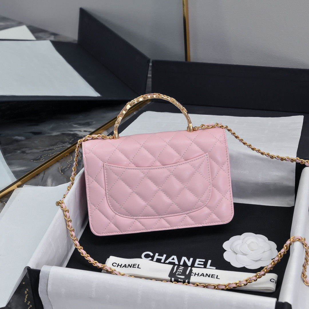 Ch*el Clutch With Chain 19cm