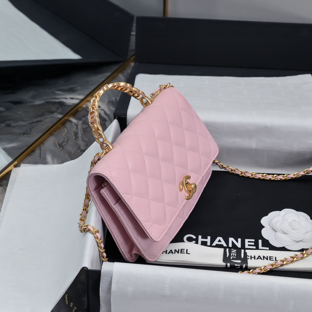 Ch*el Clutch With Chain 19cm