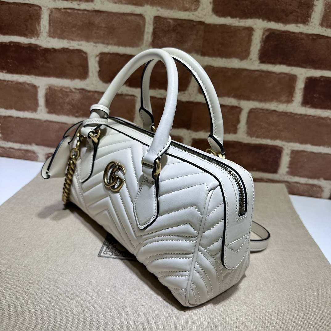 G*u*i GG Marmont small top handle bag 27x13.5x10cm