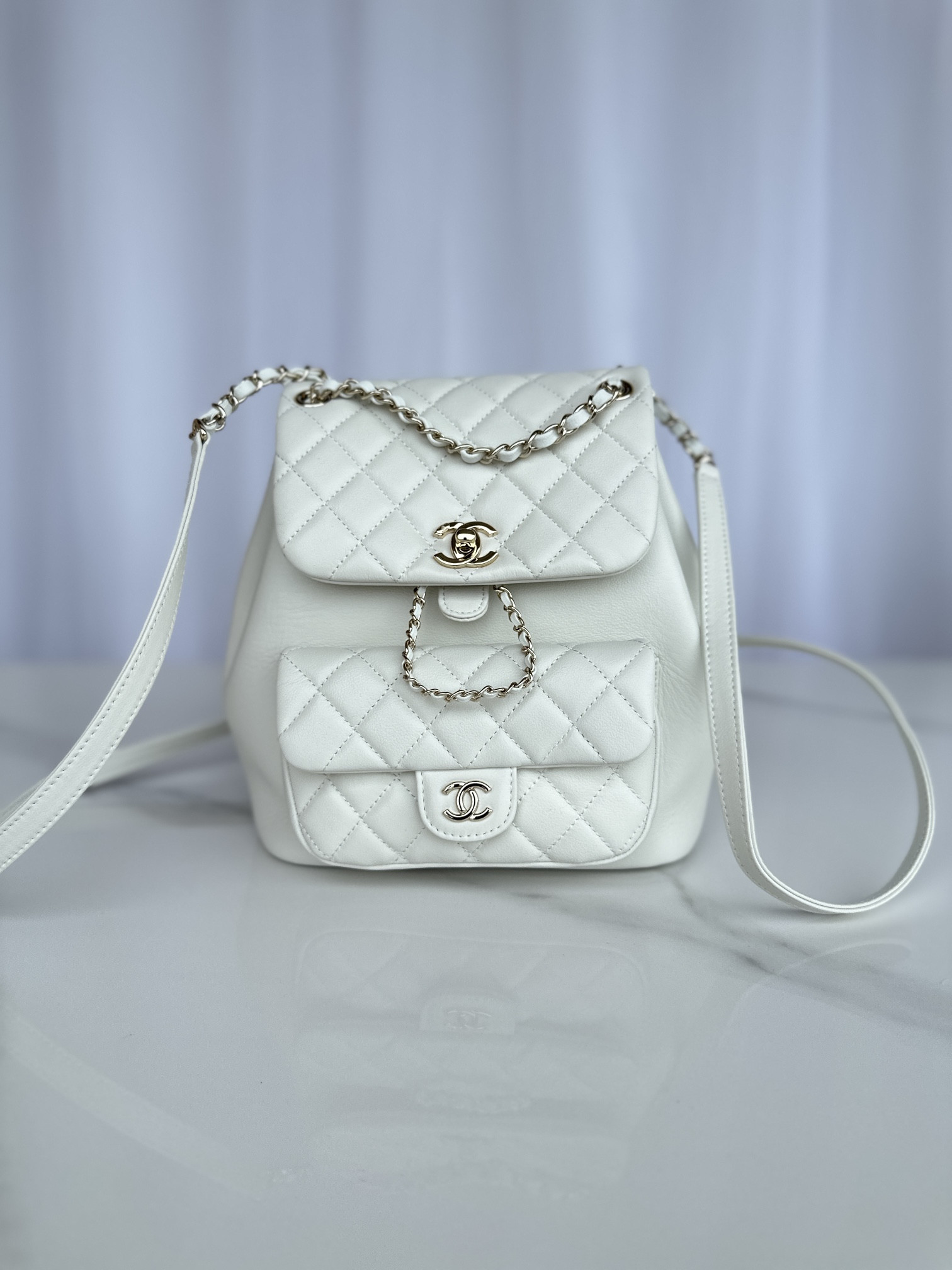 Ch*el Backpack 23x21x13cm