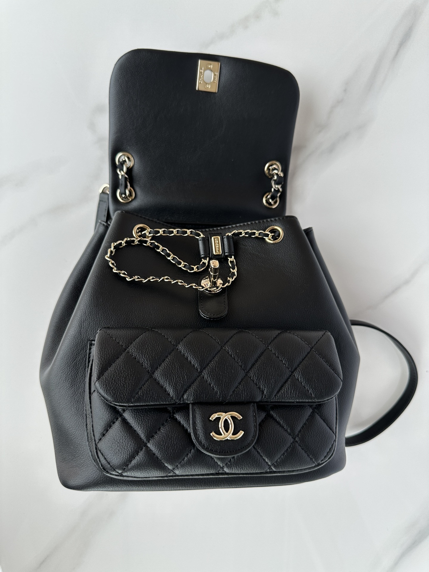 Ch*el Backpack 23x21x13cm