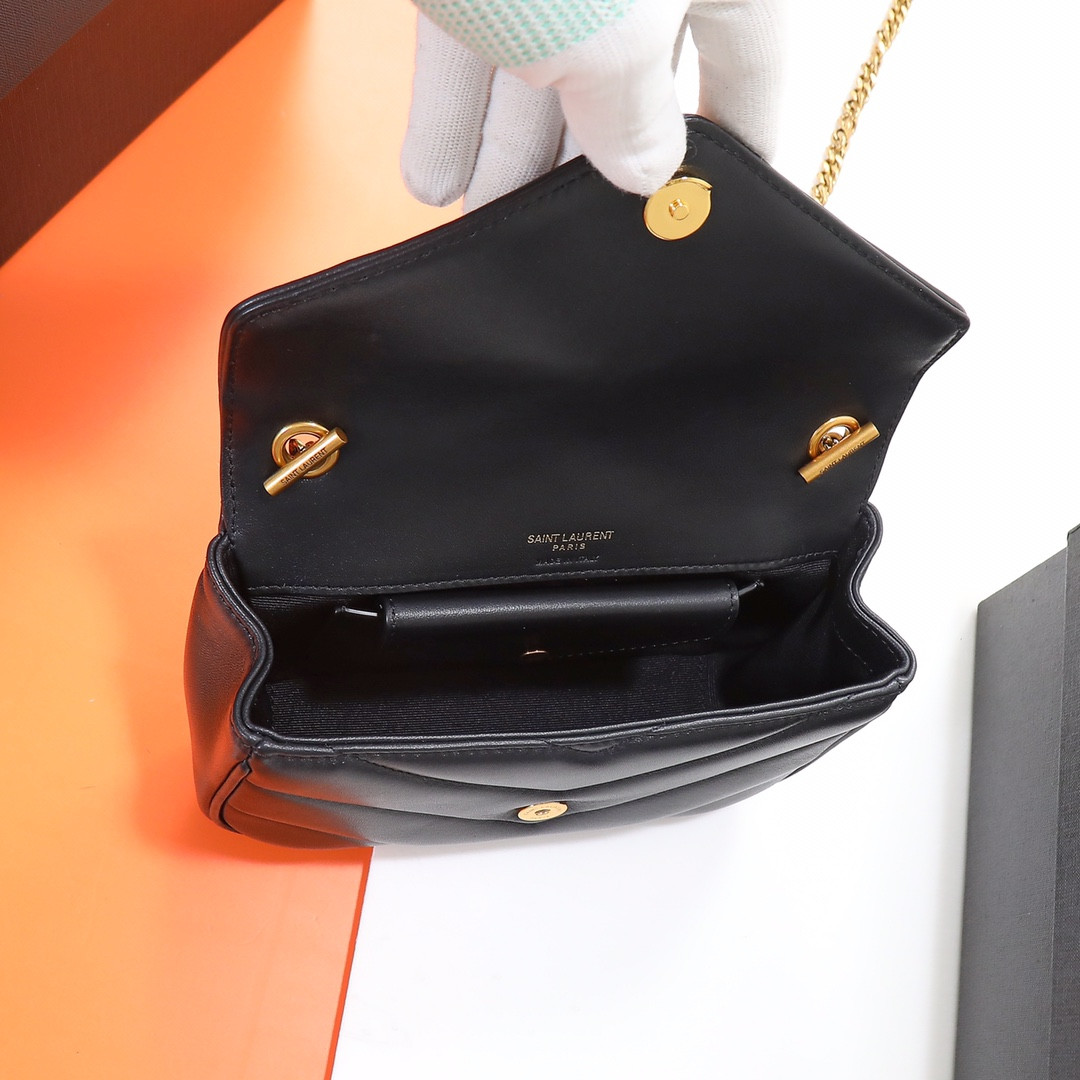 Y*L LOULOU MINI in lambskin 20X12X5cm