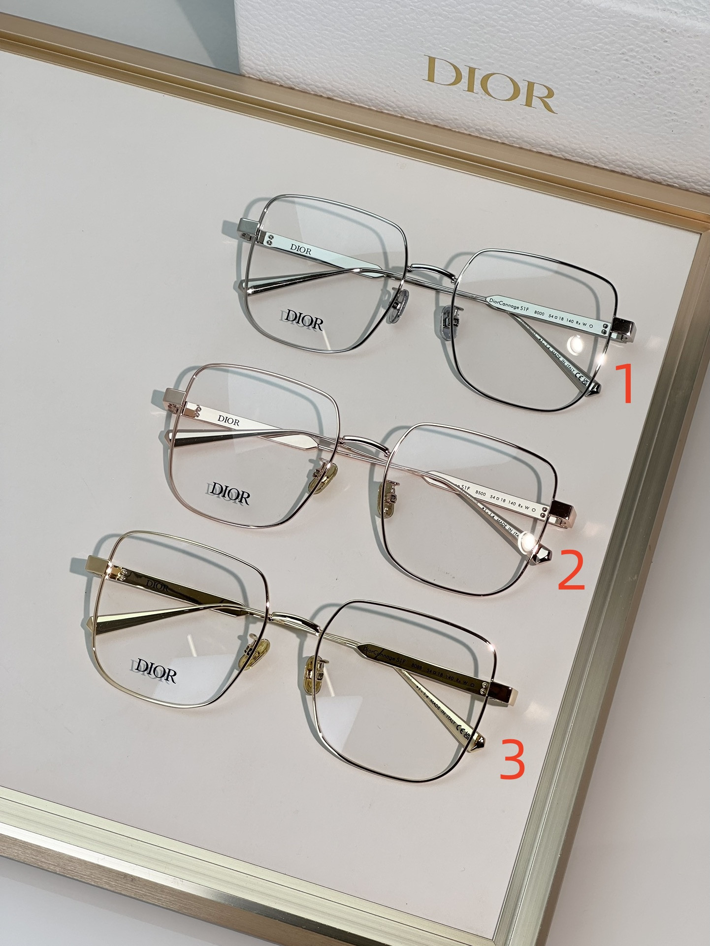 D*0r Glasses Cannage S1F 54-18-140