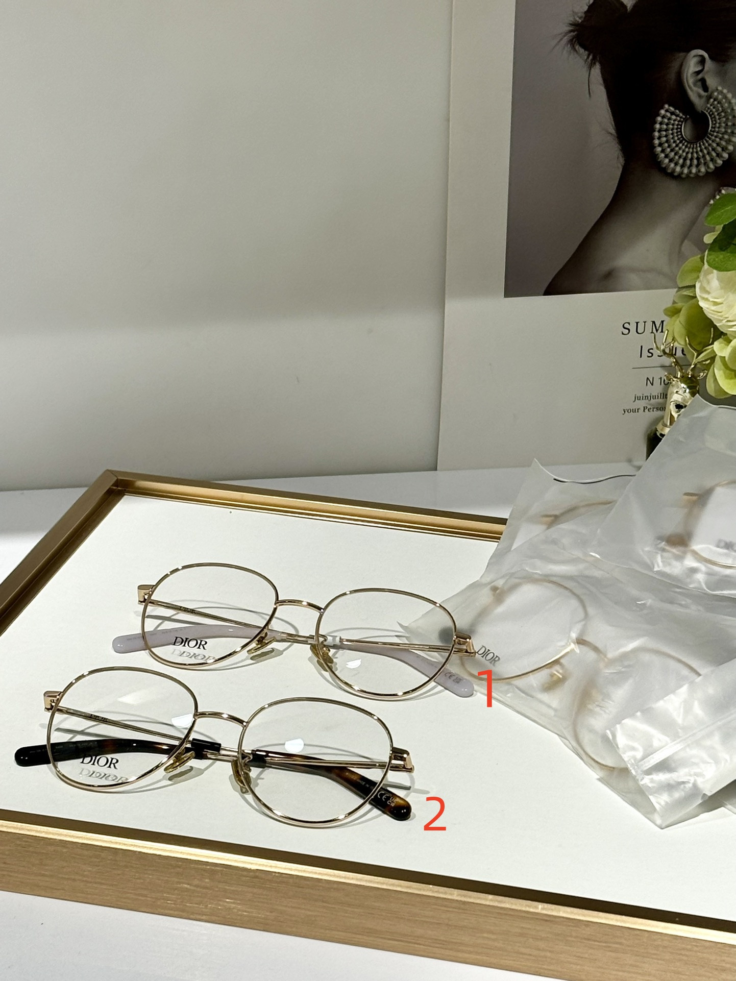 D*0r Glasses MINI CD R3U 52-18-140