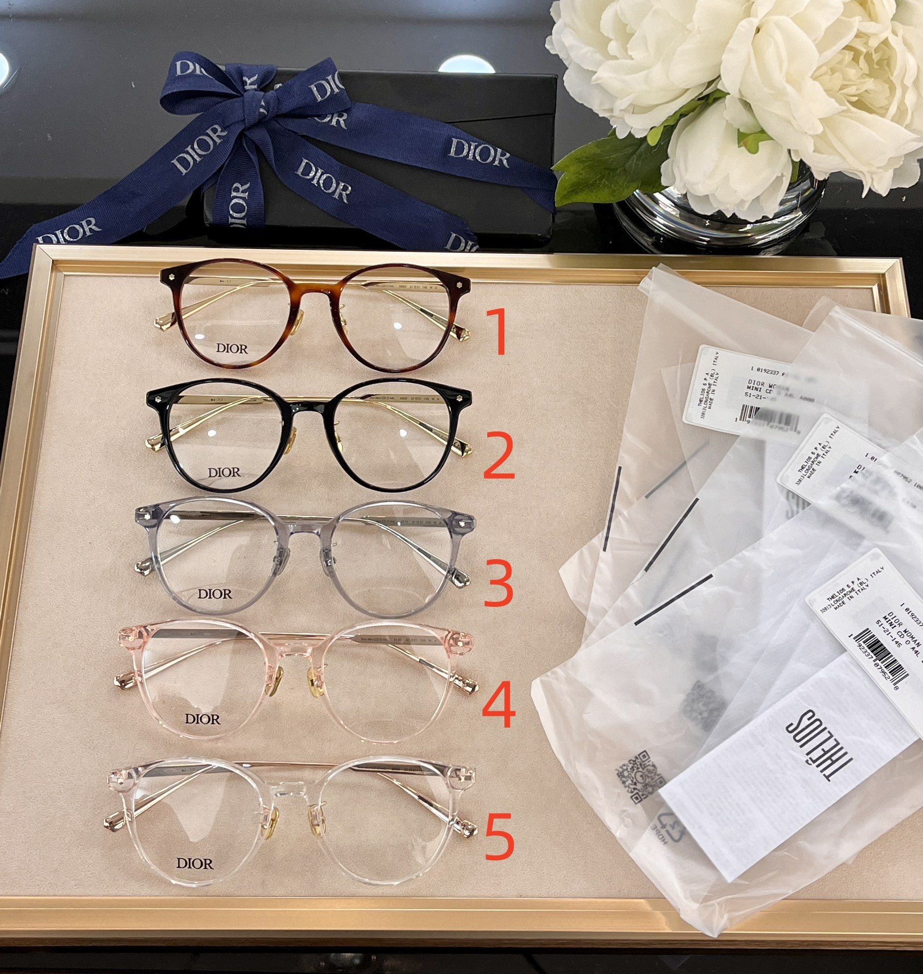 D*0r Glasses mini CD O A4L 51-21-145