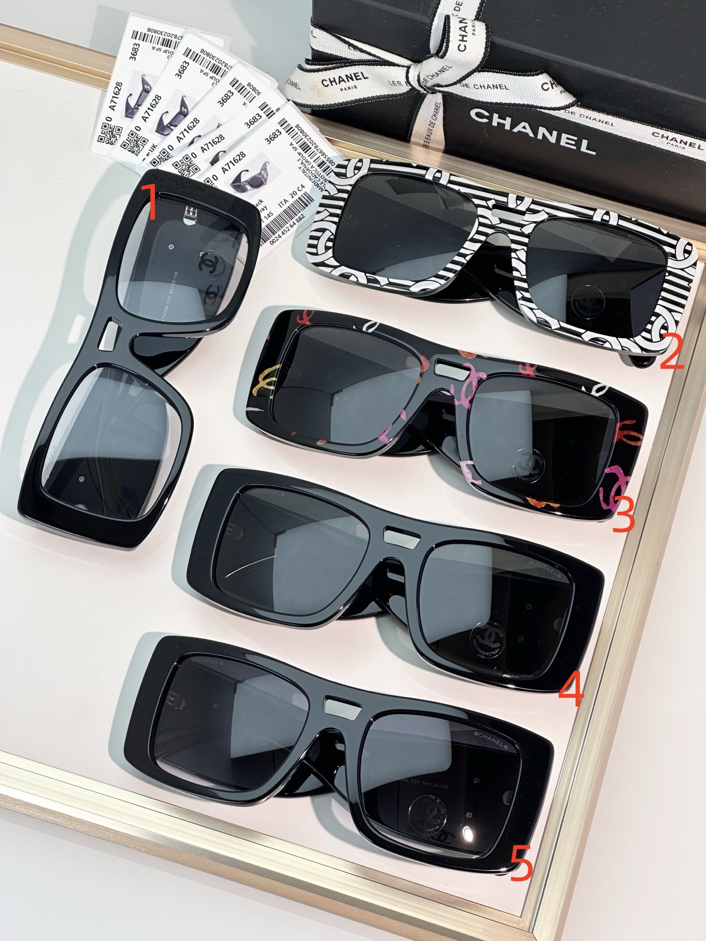 Ch*el Glasses A71628 54-20-145