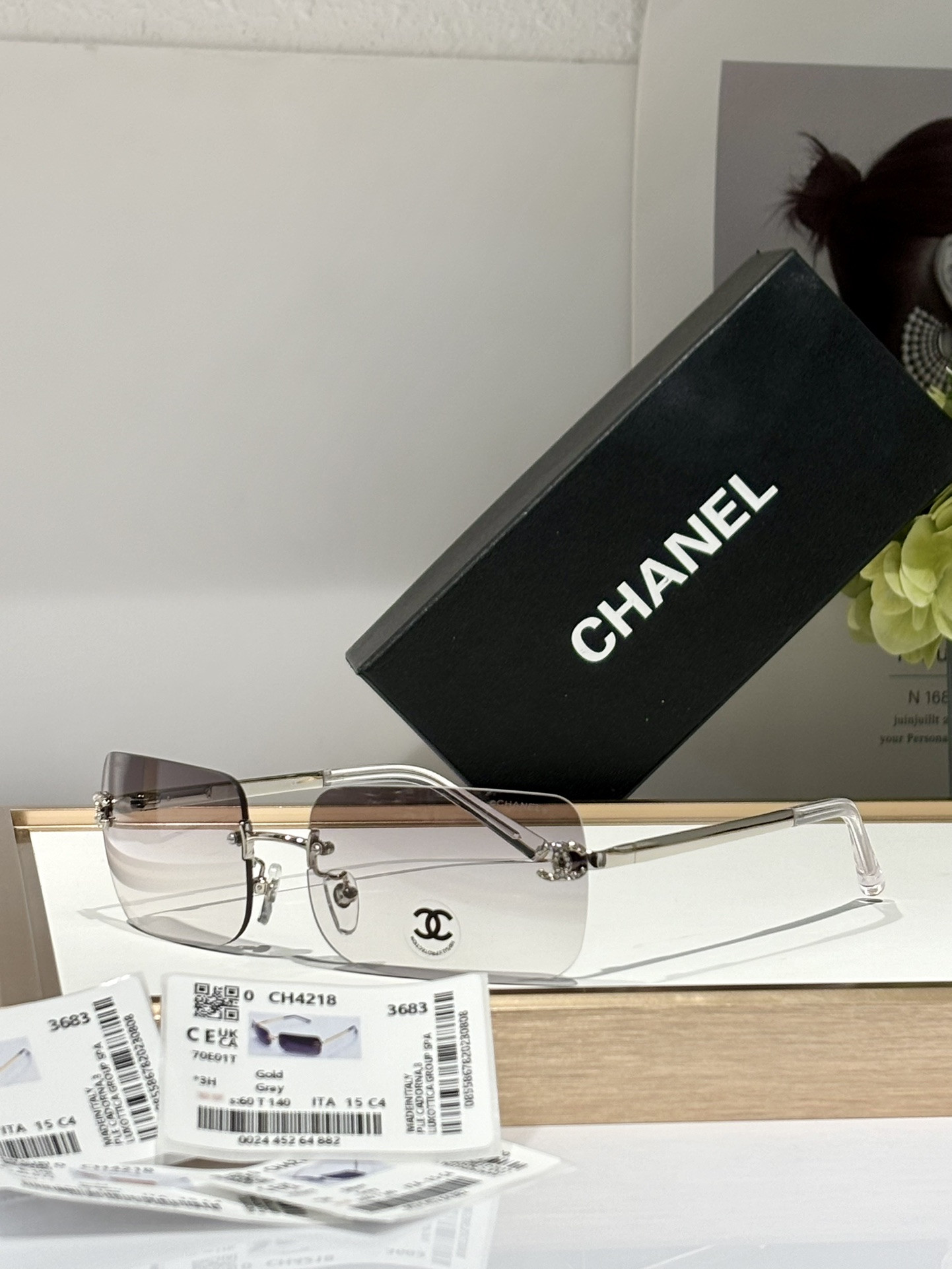 Ch*el Glasses CH4218 60-19-14