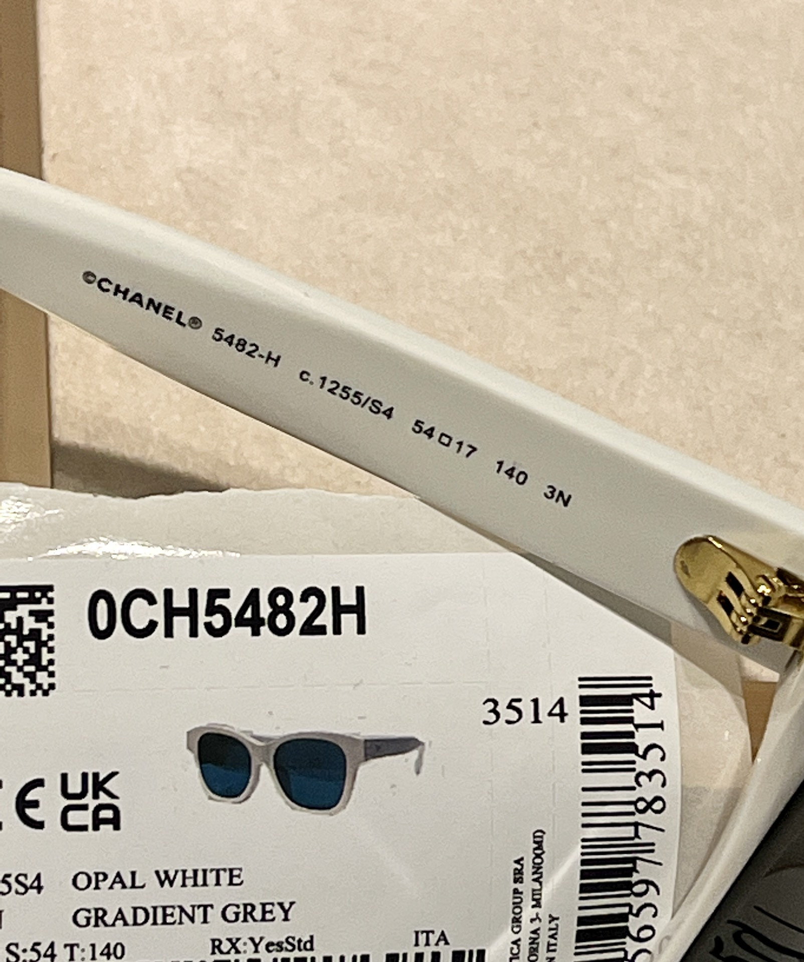 Ch*el Glasses 5482 54-17-140