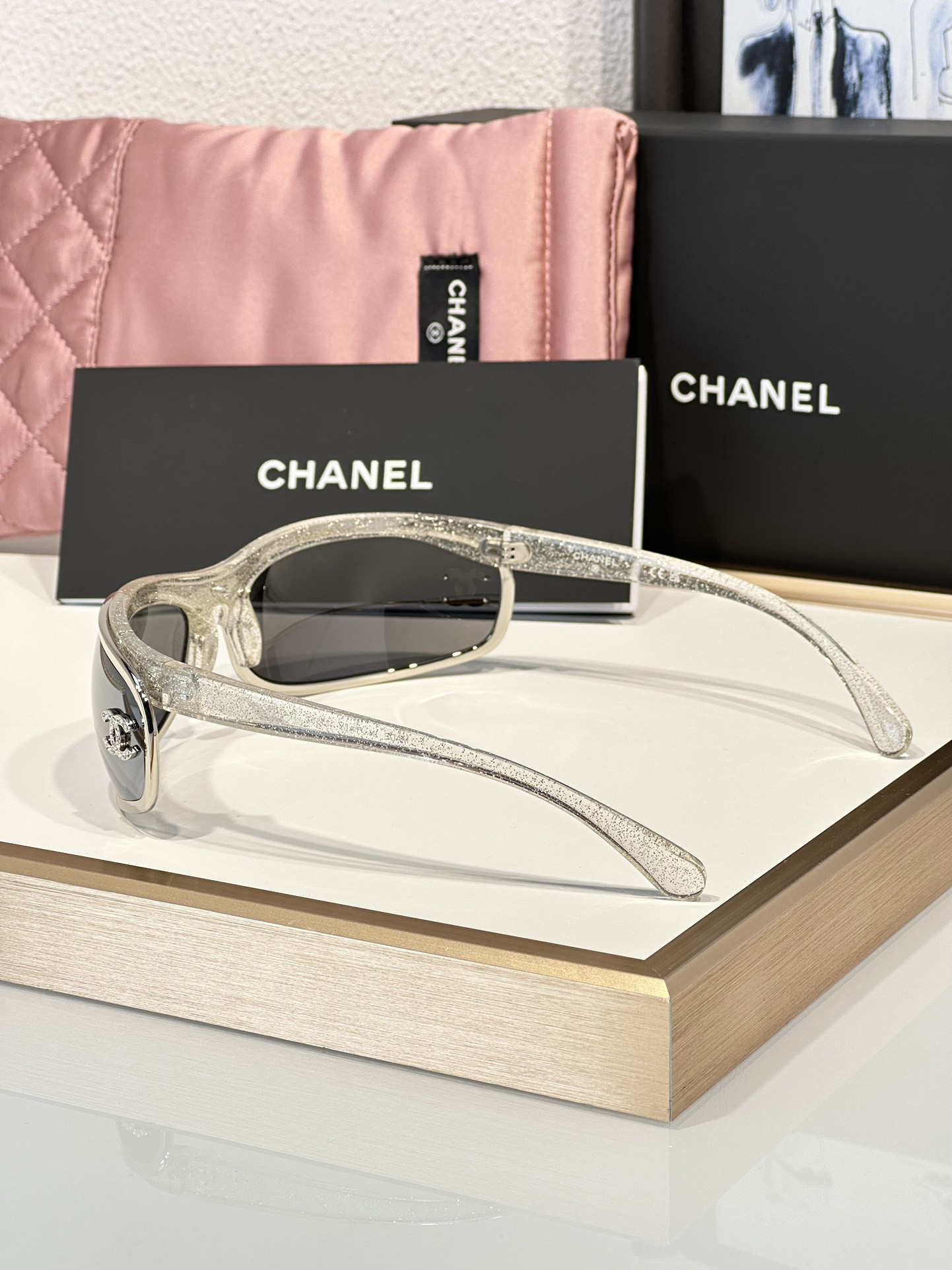 Ch*el Glasses coco neige 71557