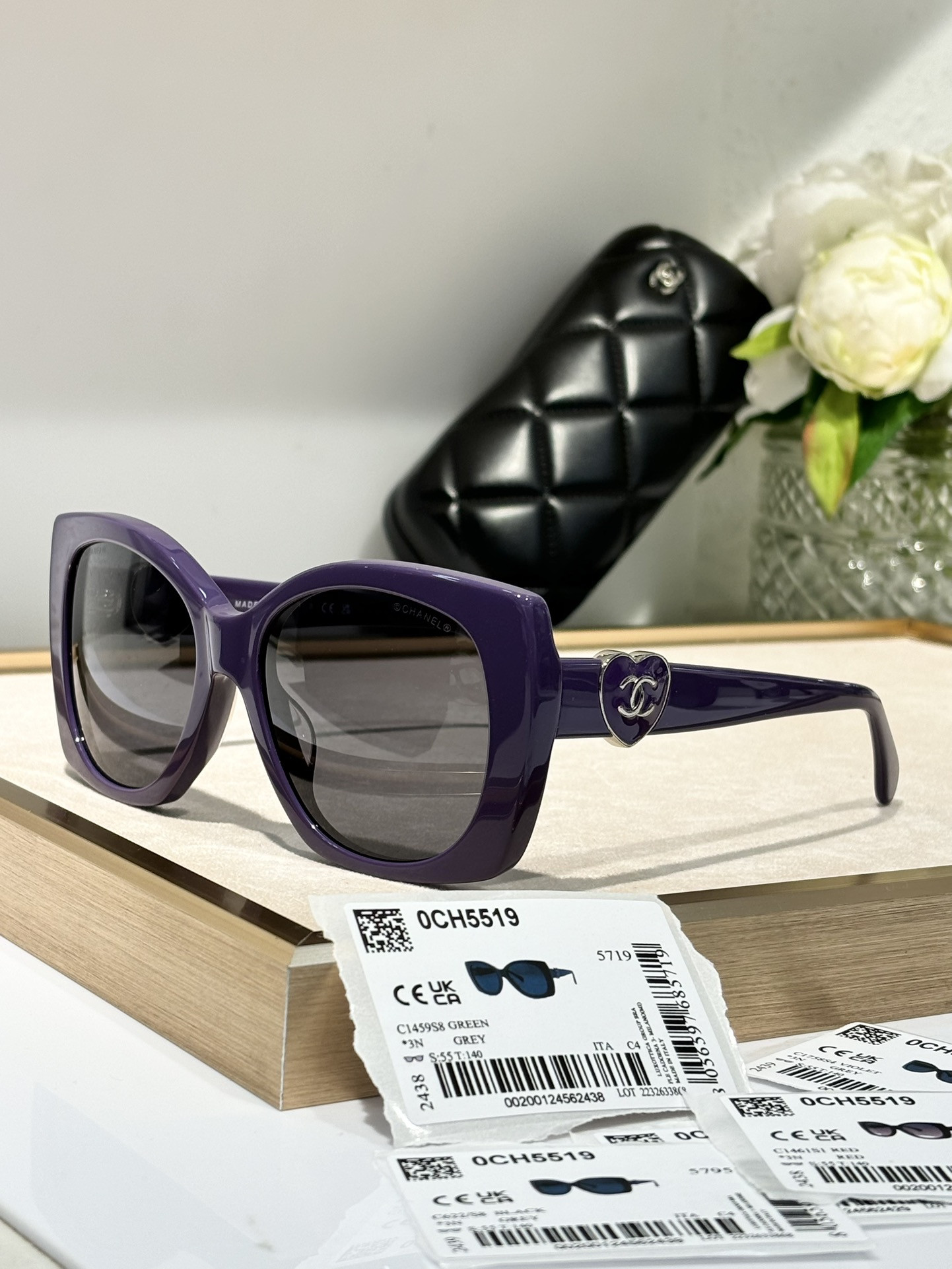 Ch*el Glasses 5519 55-17-140