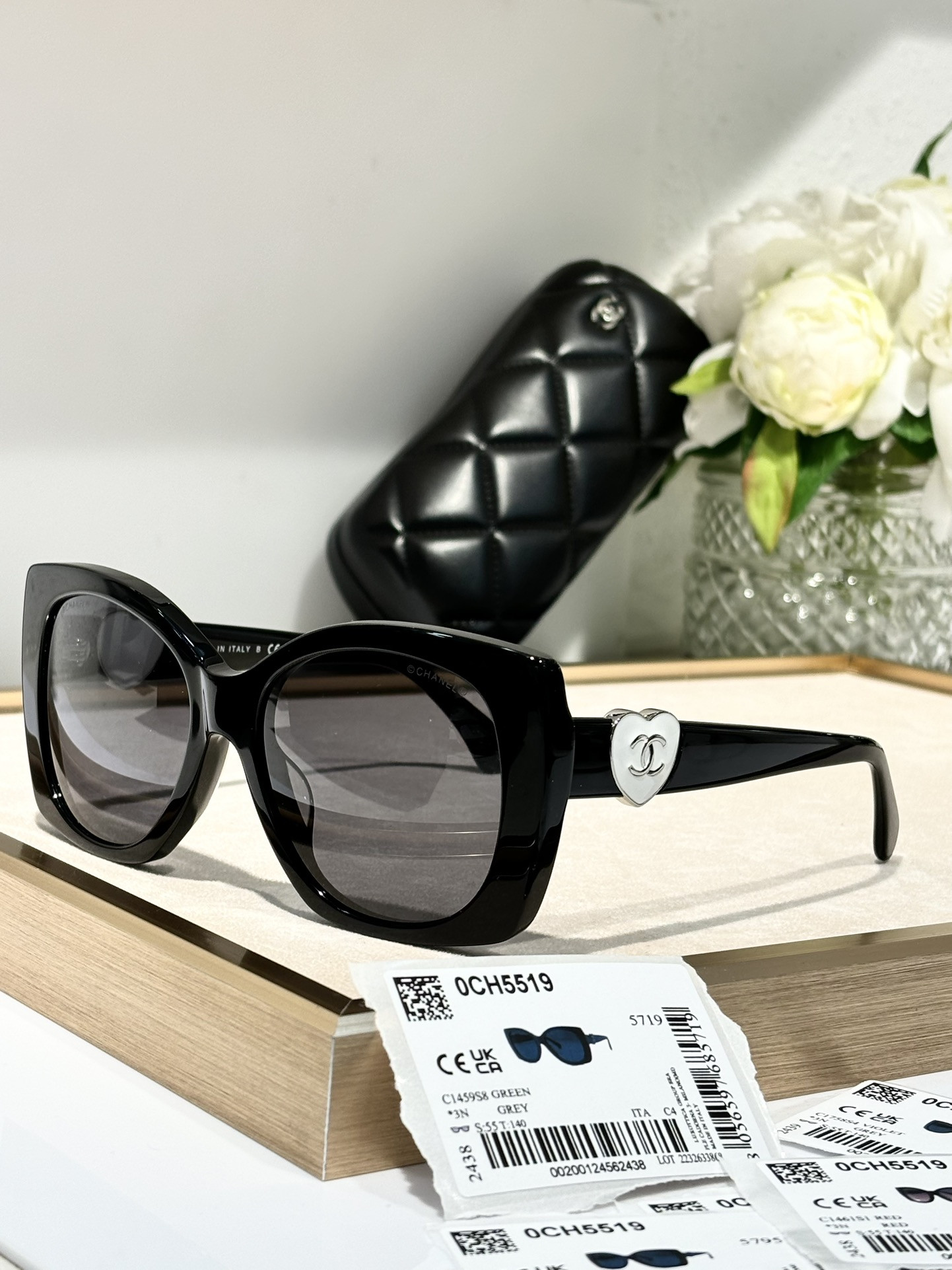 Ch*el Glasses 5519 55-17-140