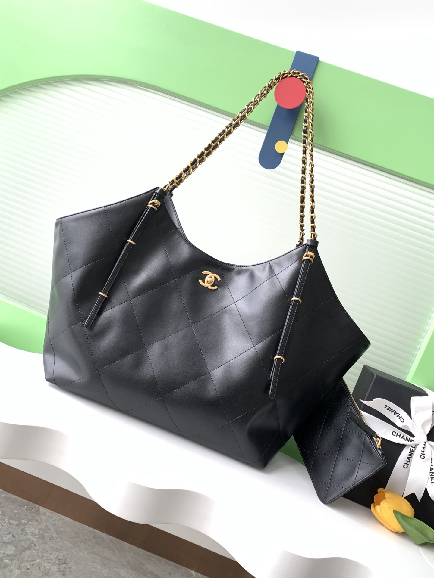 Ch*el Maxi Shopping Bag AS5463 36 x 59 x 13cm