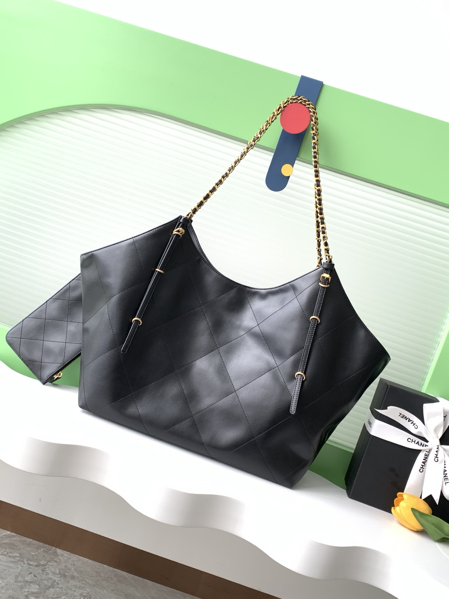 Ch*el Maxi Shopping Bag AS5463 36 x 59 x 13cm