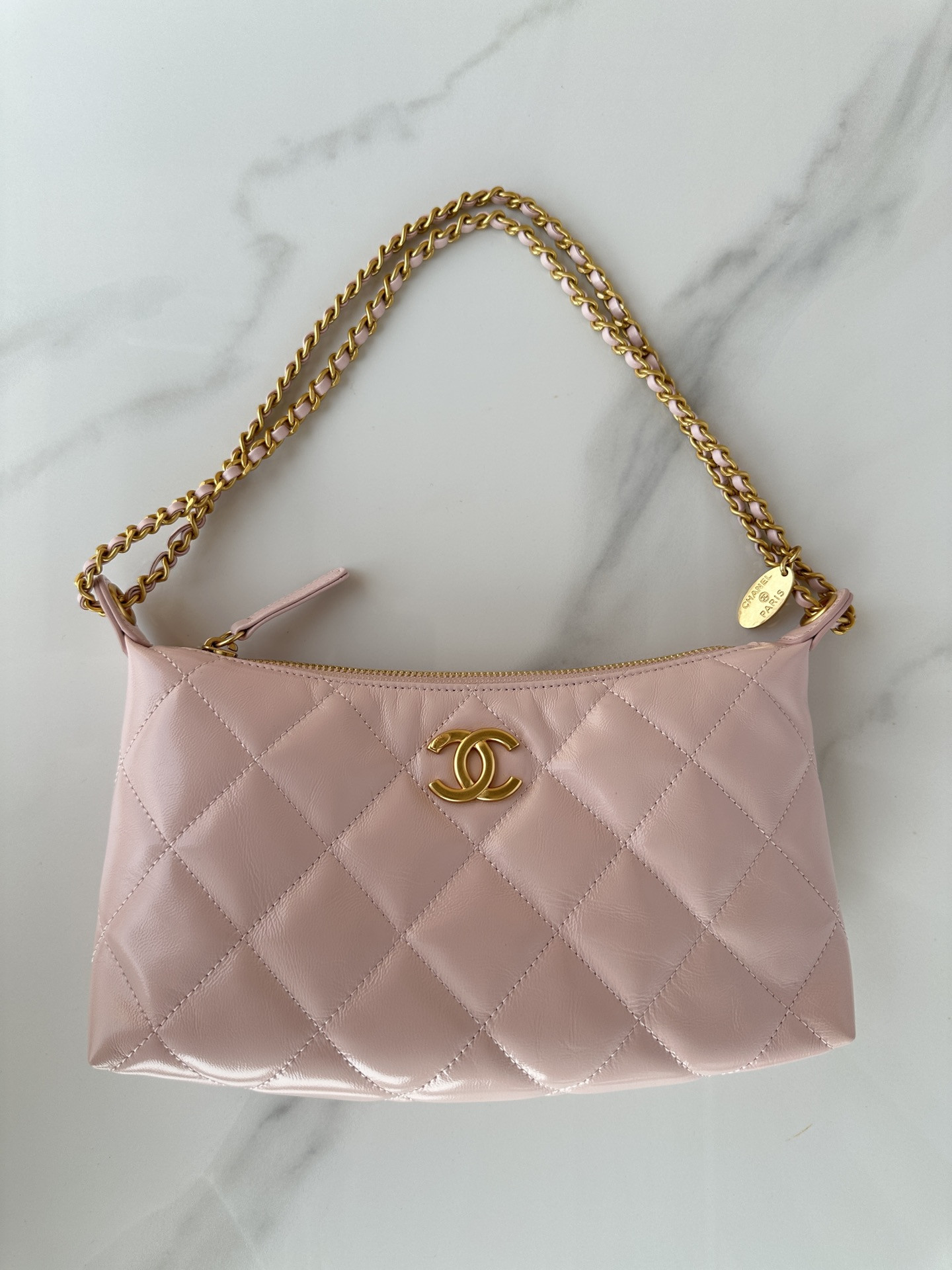 Ch*el Hobo Bags AS5528 17x26x8.5cm